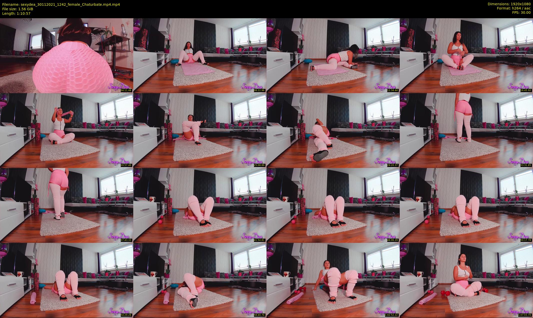 sexydea — 71 minute Chaturbate female cam show recording, 1080p, Nov 30, 2021