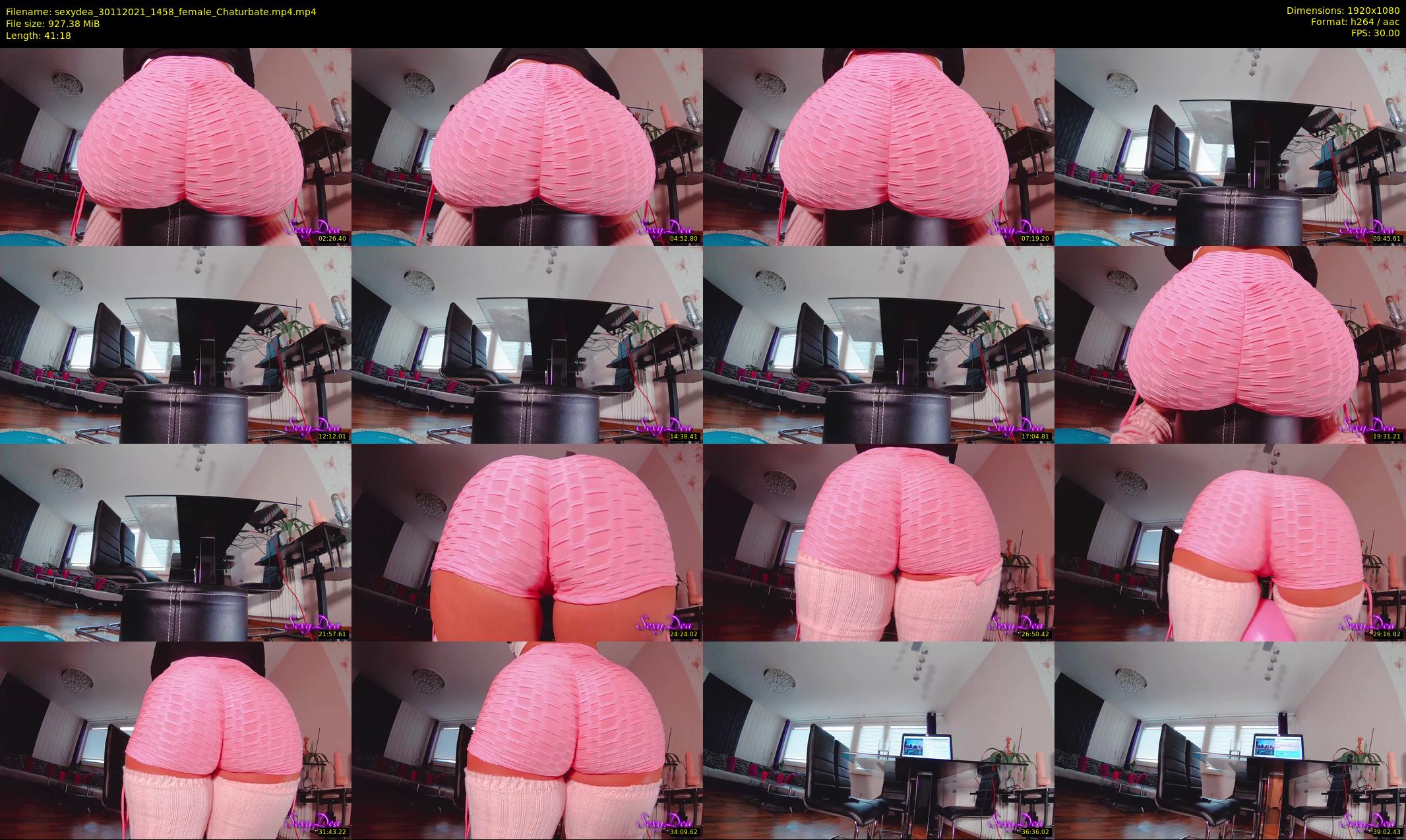 sexydea — 42 minute Chaturbate female cam show recording, 1080p, Nov 30, 2021