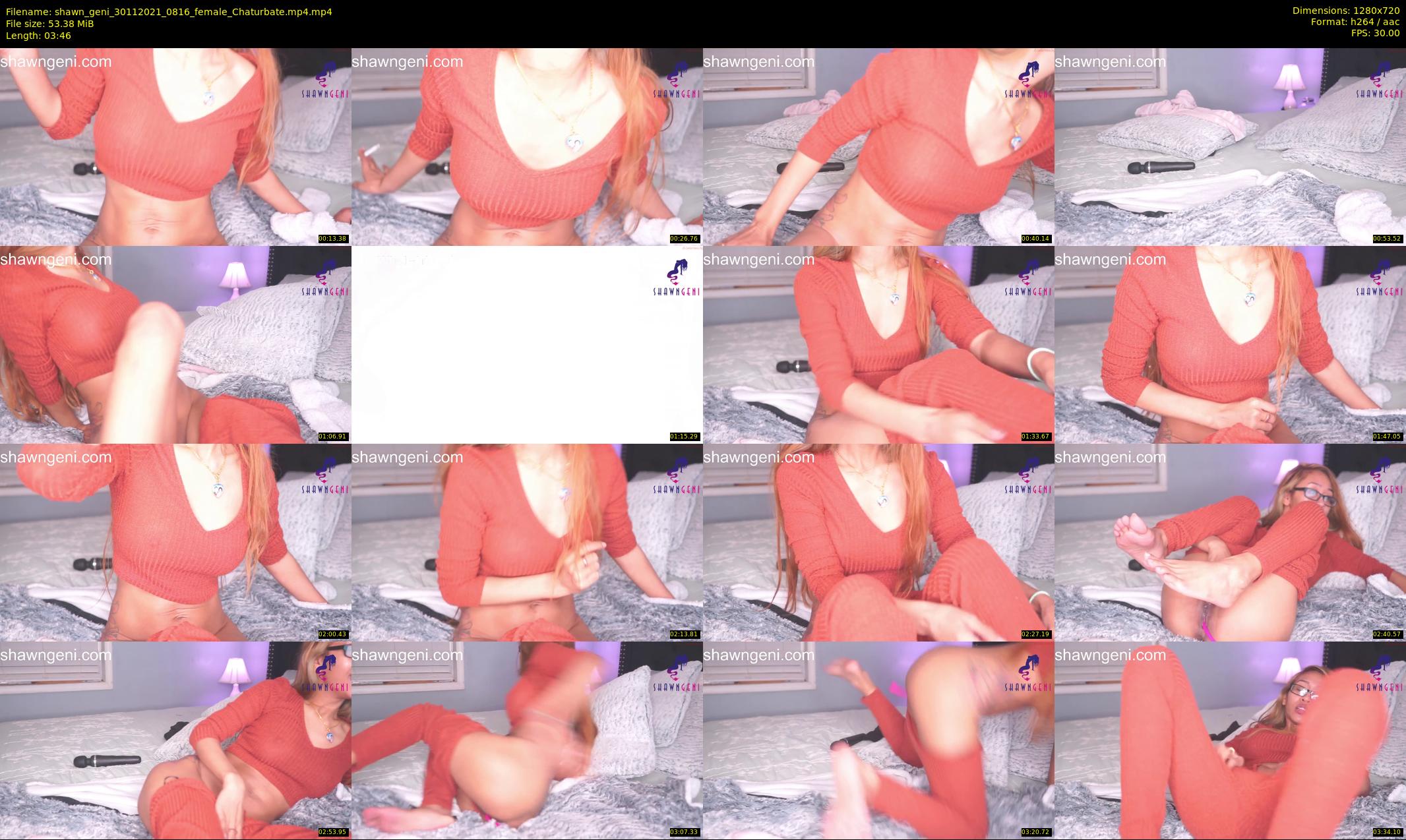 shawn_geni — 4 minute Chaturbate couple cam show recording, 720p, Nov 30, 2021