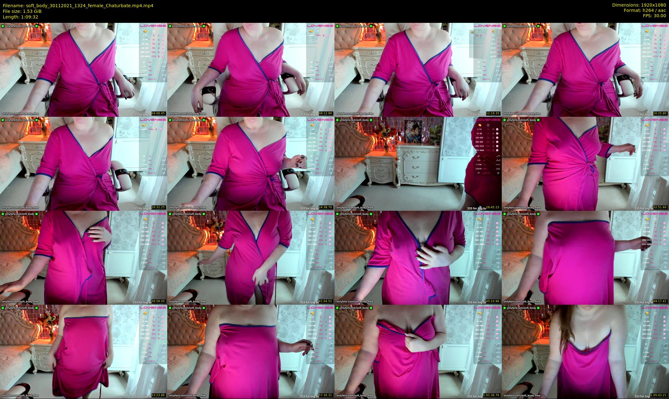 soft_body — 70 minute Chaturbate female cam show recording, 1080p, Nov 30, 2021