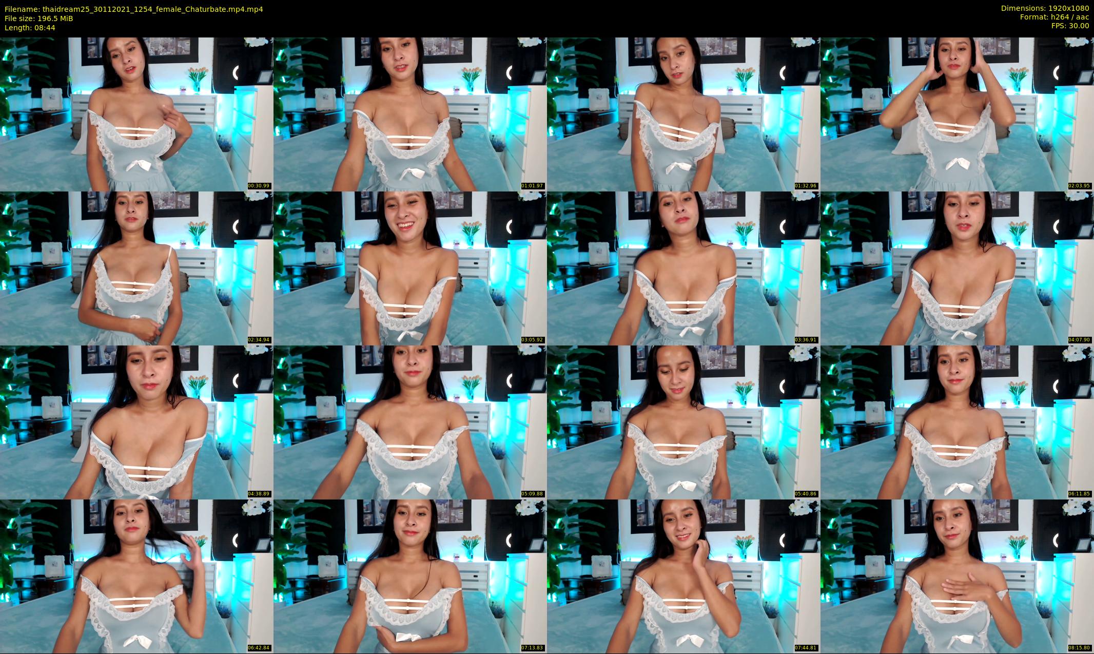 thaidream25 — 9 minute Chaturbate female cam show recording, 1080p, Nov 30, 2021