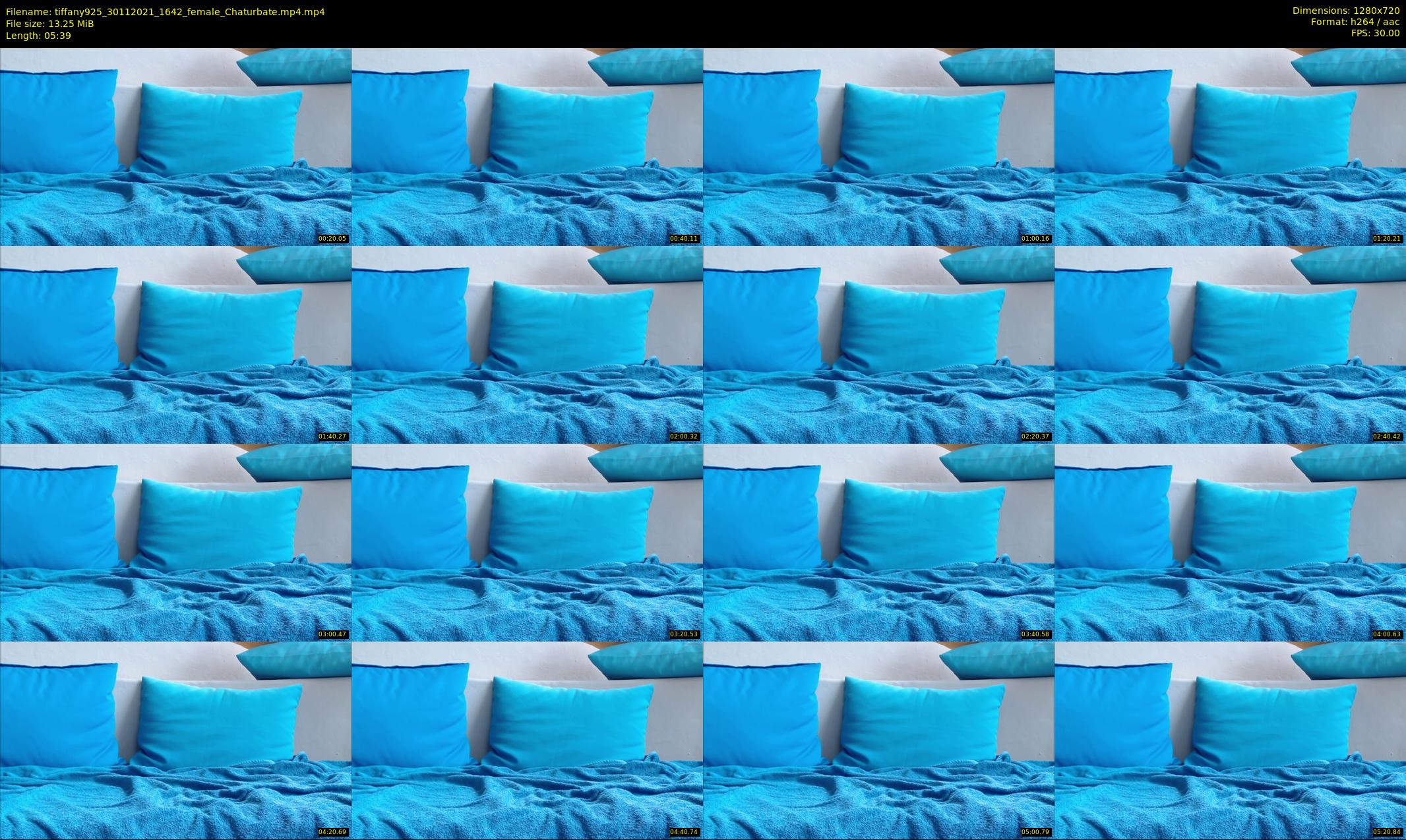tiffany925 — 6 minute Chaturbate female cam show recording, 720p, Nov 30, 2021