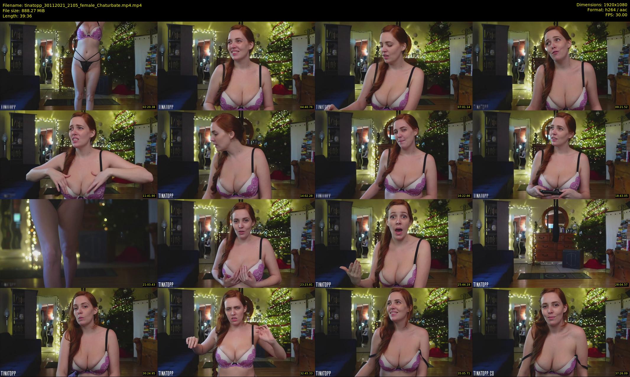 tinatopp — 40 minute Chaturbate female cam show recording, 1080p, Nov 30, 2021