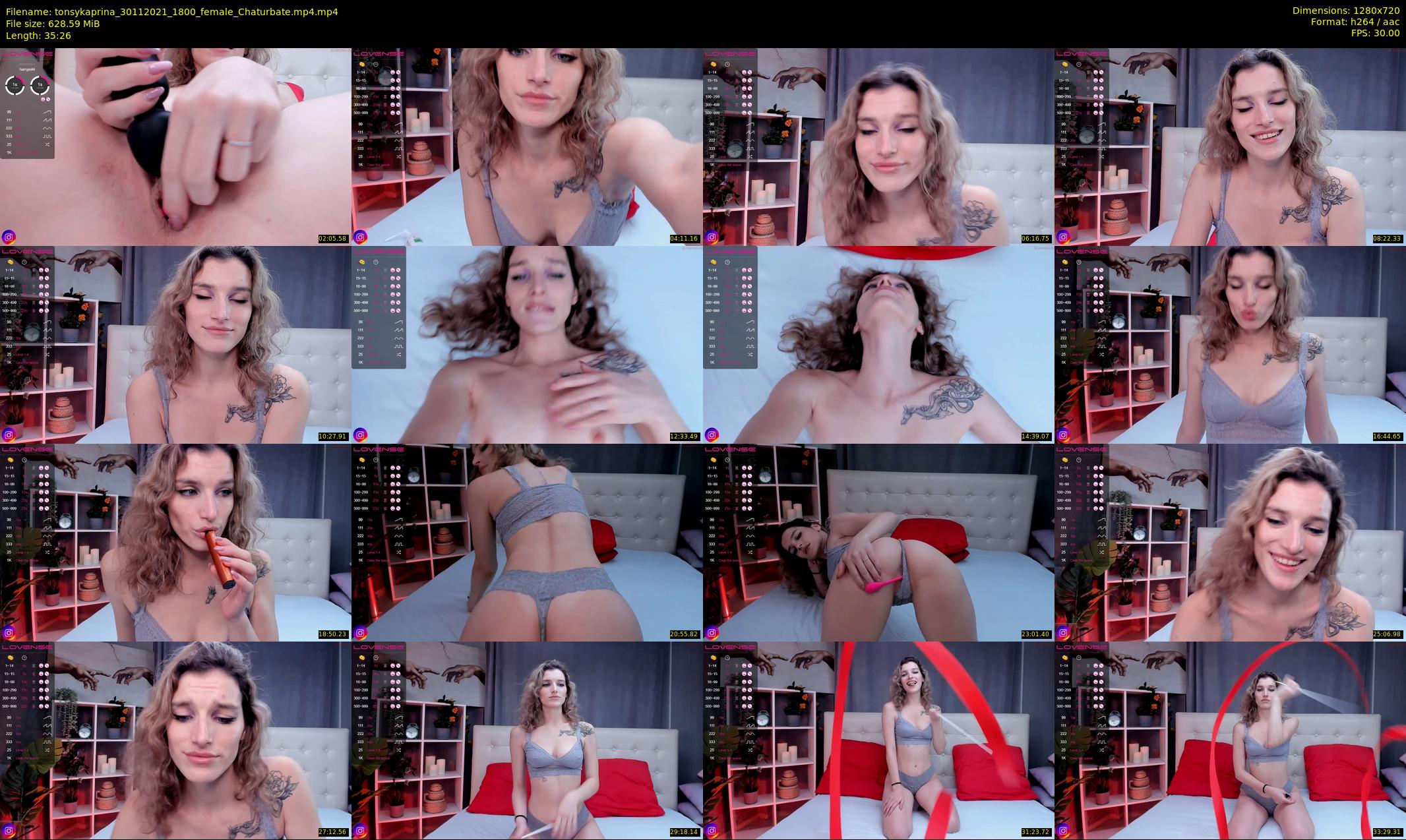 tonsykaprina — 36 minute Chaturbate couple cam show recording, 720p, Nov 30, 2021