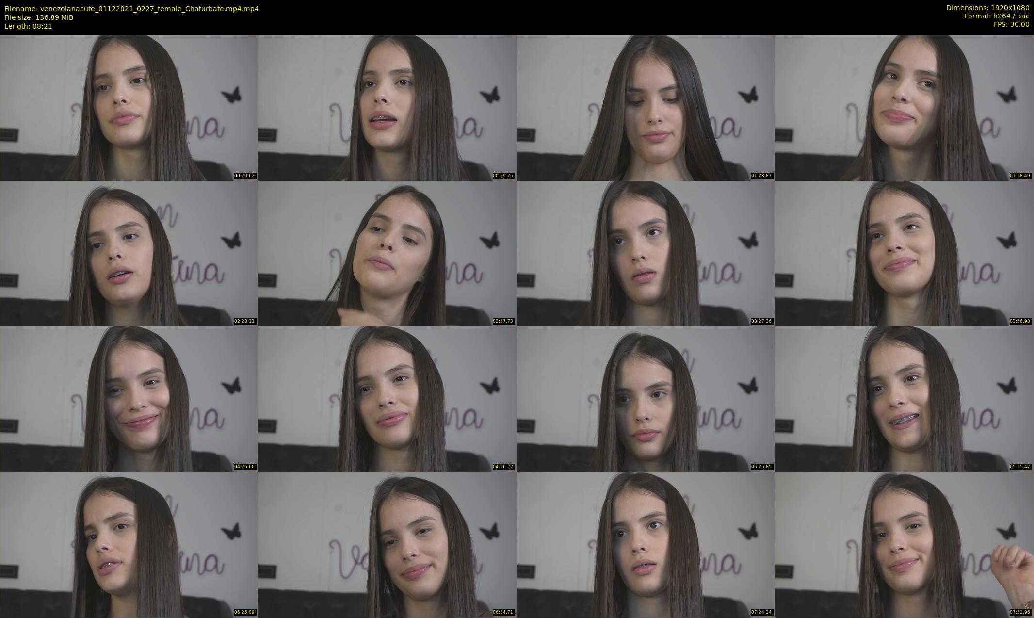 venezolanacute — 9 minute Chaturbate female cam show recording, 1080p, Dec 1, 2021