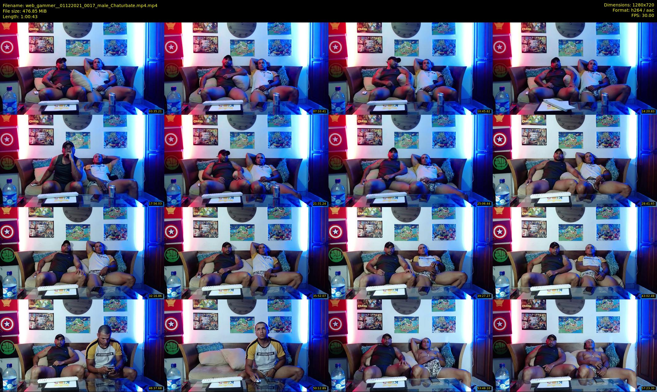 web_gammer_ — 61 minute Chaturbate male cam show recording, 720p, Dec 1, 2021