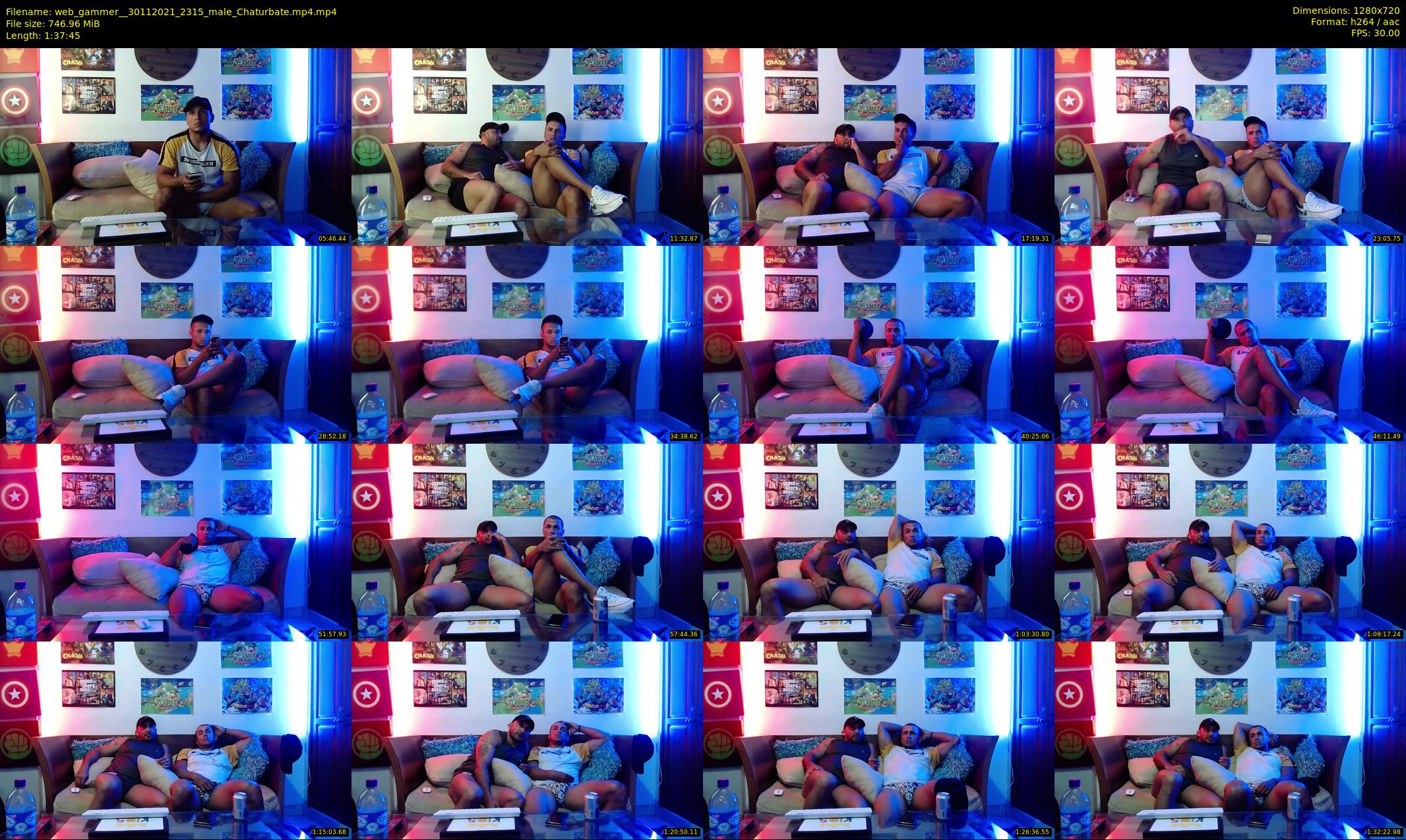 web_gammer_ — 98 minute Chaturbate male cam show recording, 720p, Nov 30, 2021