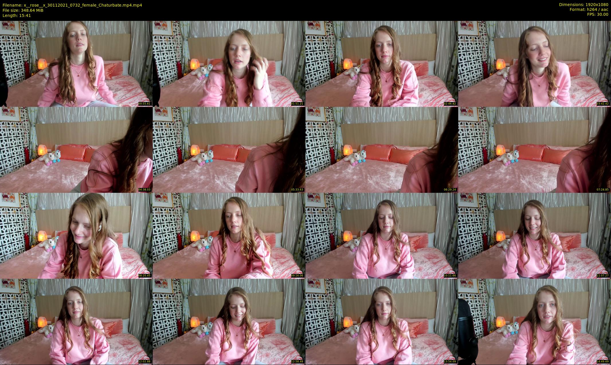 x__rose__x — 16 minute Chaturbate female cam show recording, 1080p, Nov 30, 2021