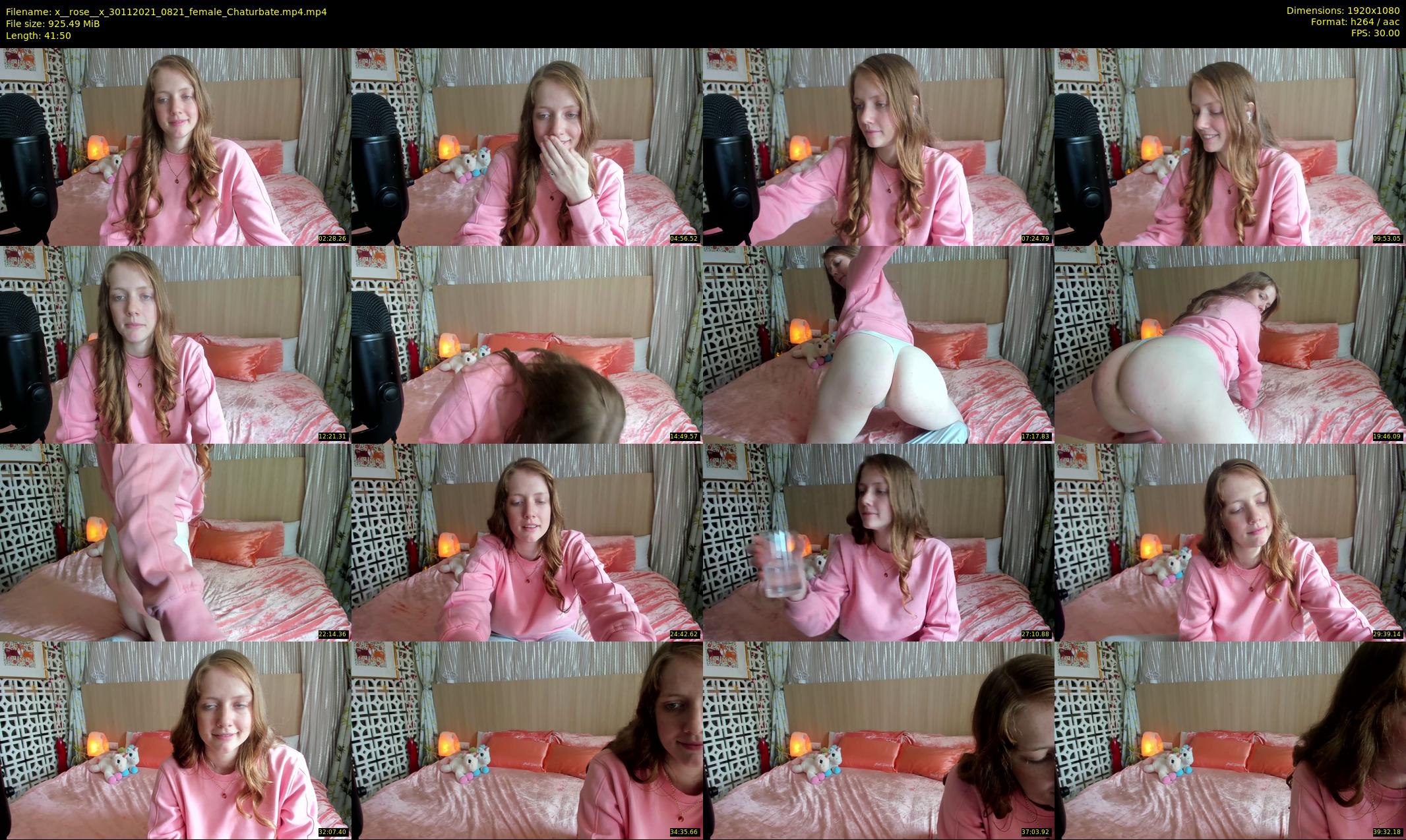 x__rose__x — 42 minute Chaturbate female cam show recording, 1080p, Nov 30, 2021