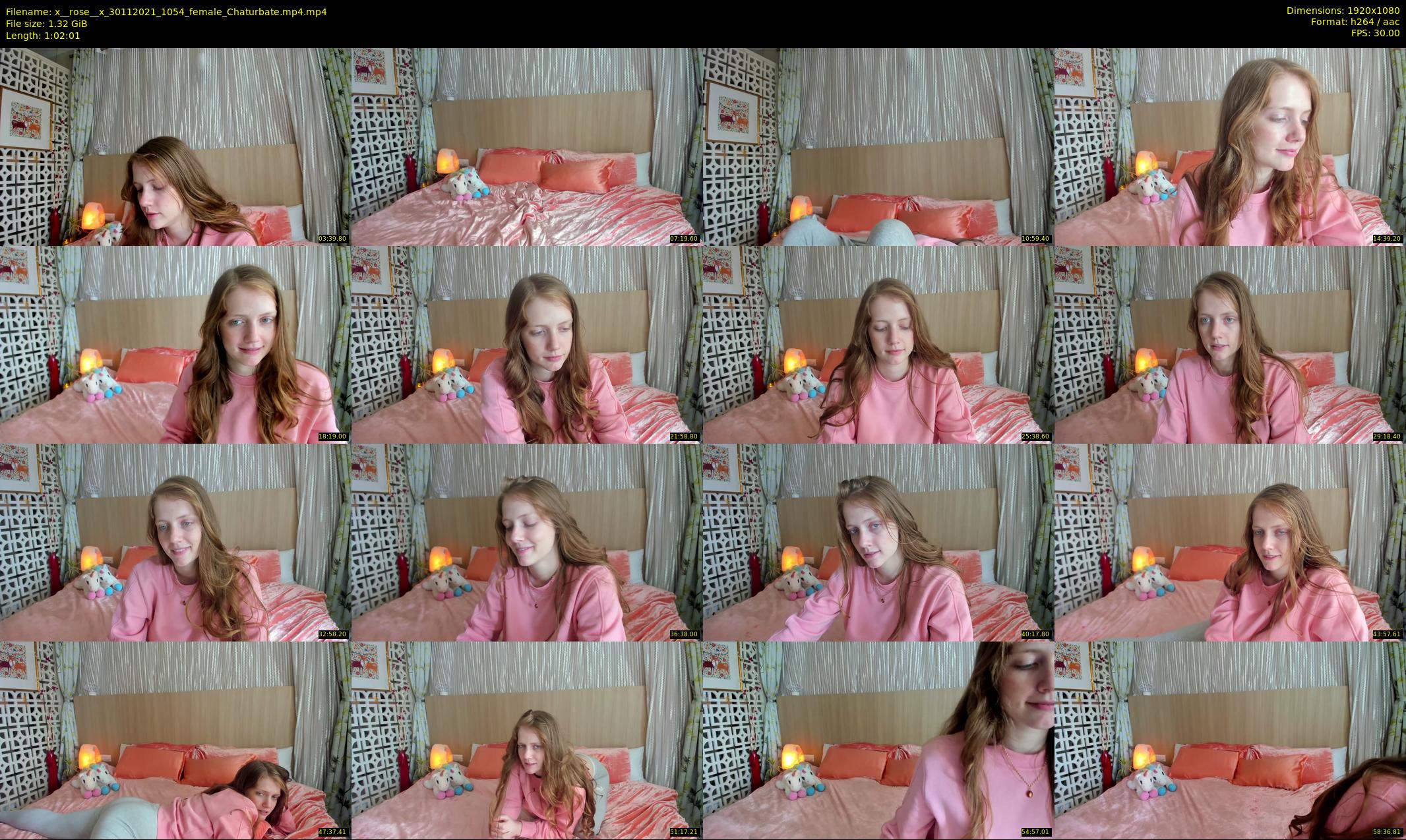 x__rose__x — 63 minute Chaturbate female cam show recording, 1080p, Nov 30, 2021