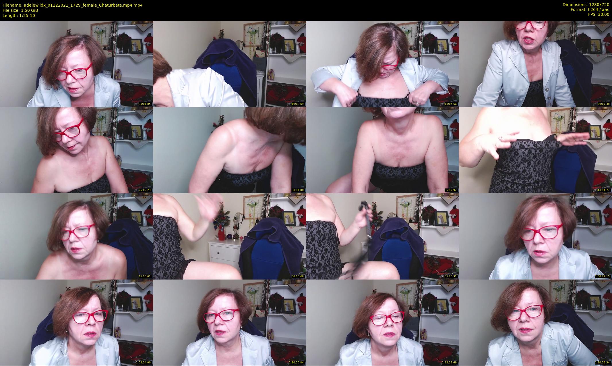 adelewildx — 86 minute Chaturbate female cam show recording, 720p, Dec 1, 2021