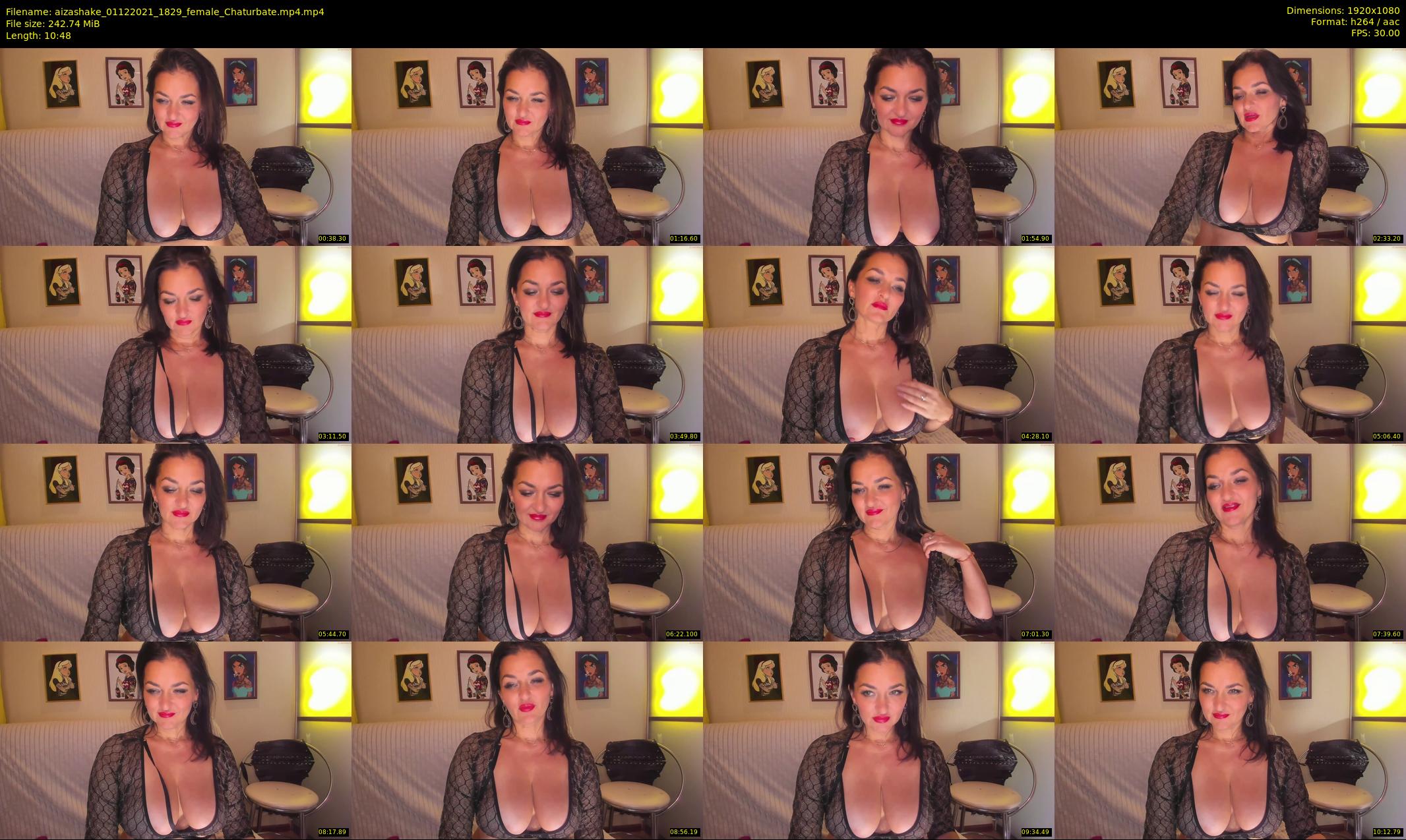 aizashake — 11 minute Chaturbate female cam show recording, 1080p, Dec 1, 2021