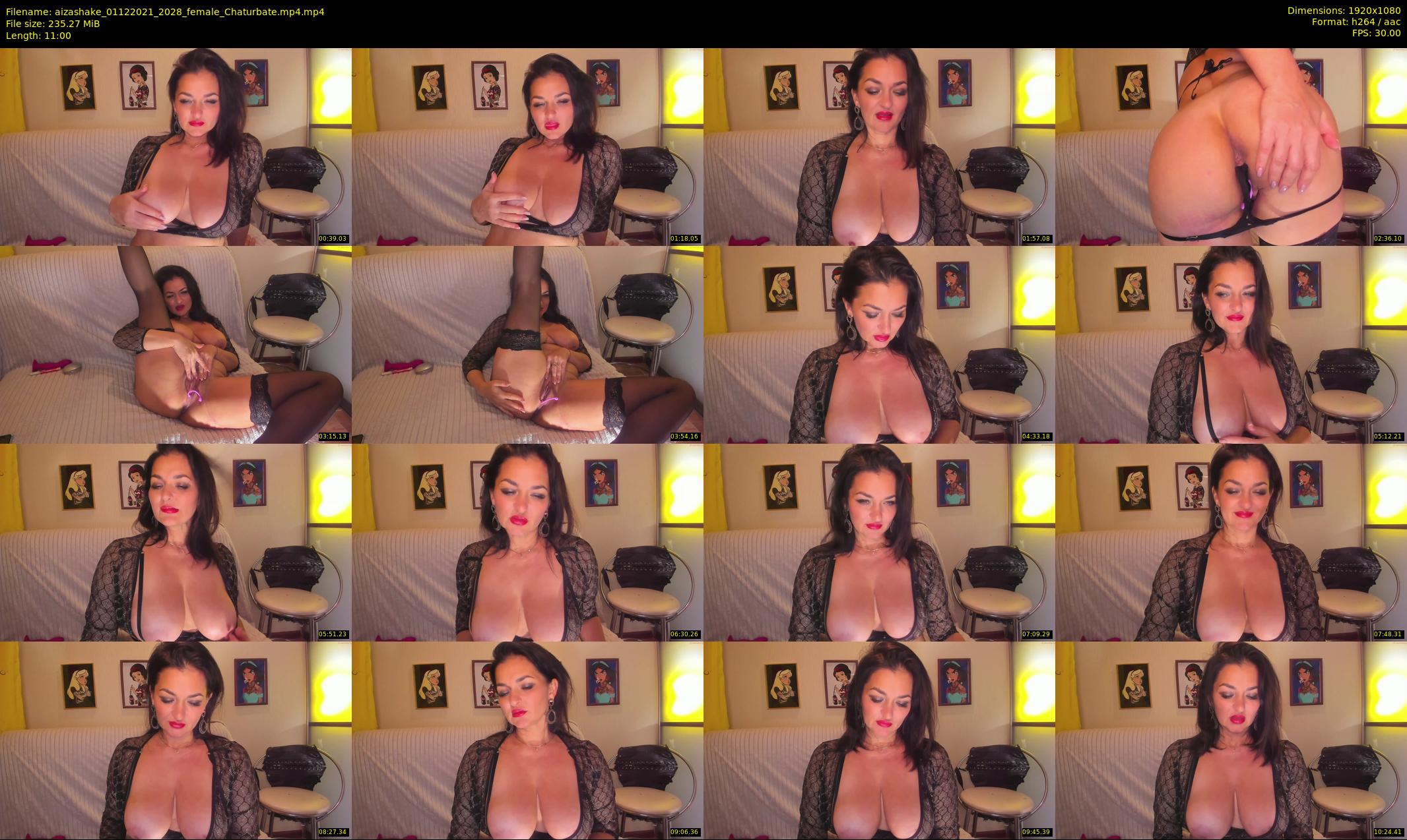 aizashake — 11 minute Chaturbate female cam show recording, 1080p, Dec 1, 2021