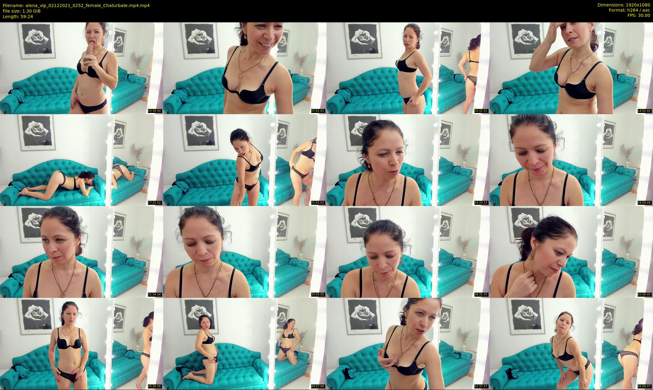 alena_vip — 60 minute Chaturbate female cam show recording, 1080p, Dec 2, 2021