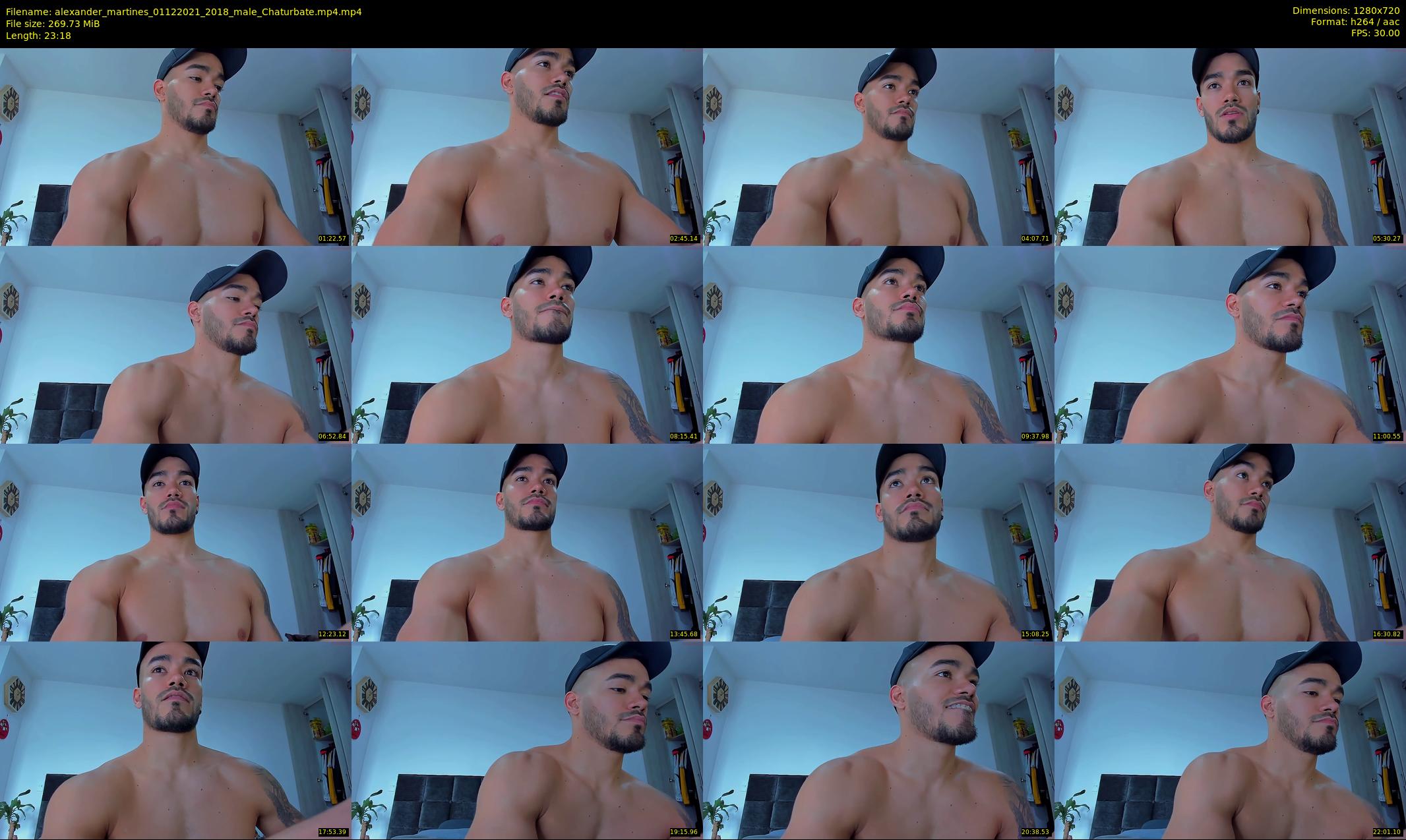 alexander_martines — 24 minute Chaturbate male cam show recording, 720p, Dec 1, 2021