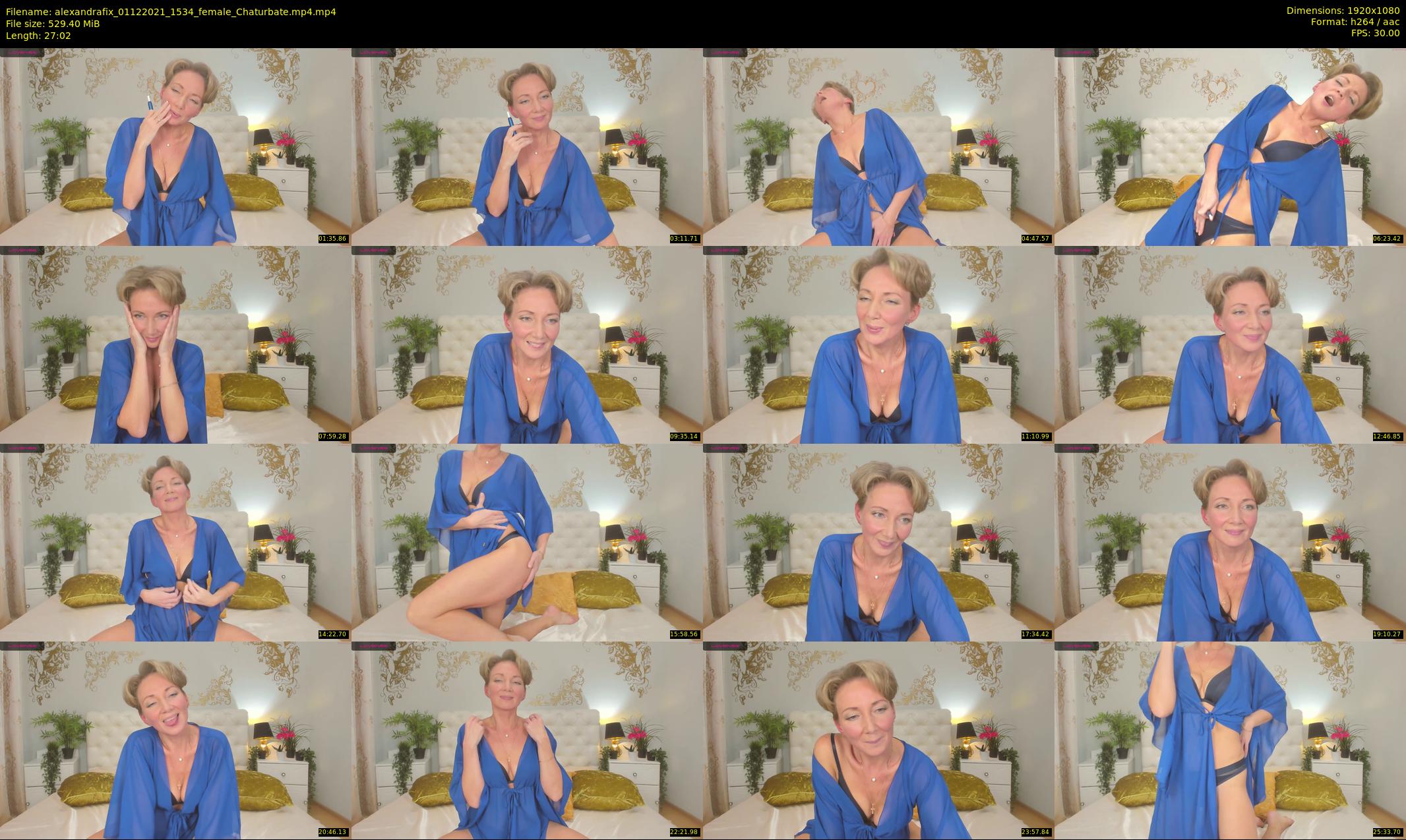 alexandrafix — 28 minute Chaturbate female cam show recording, 1080p, Dec 1, 2021