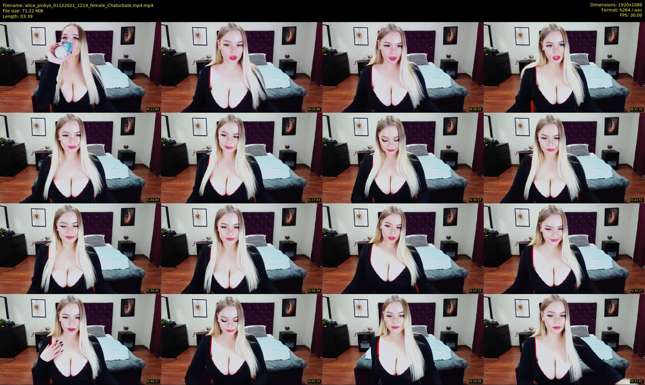 alice_pinkys — 4 minute Chaturbate female cam show recording, 1080p, Dec 1, 2021