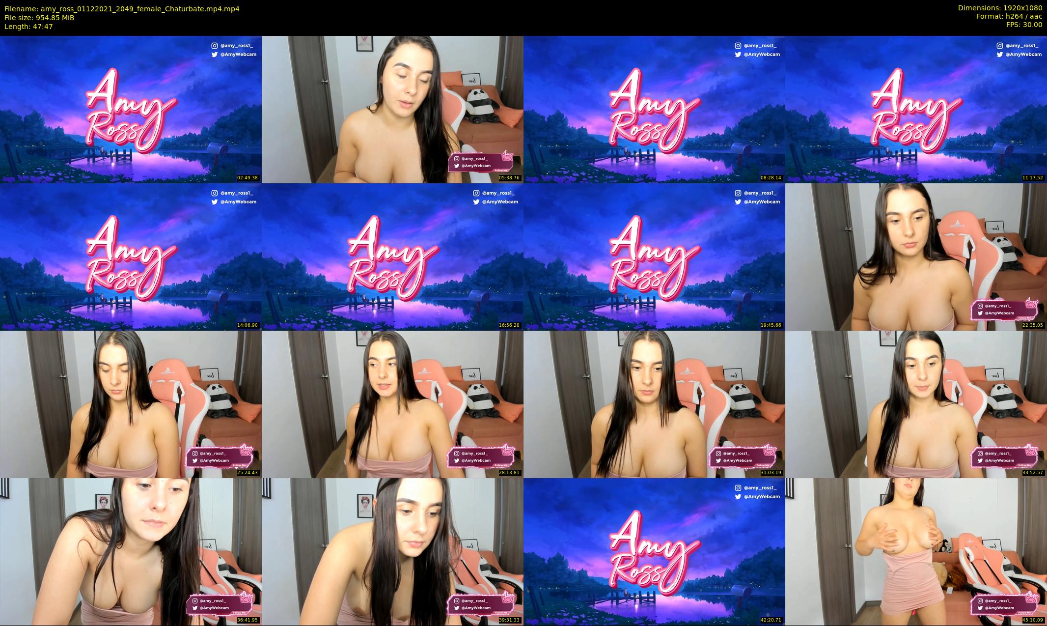 amy_ross — 48 minute Chaturbate female cam show recording, 1080p, Dec 1, 2021