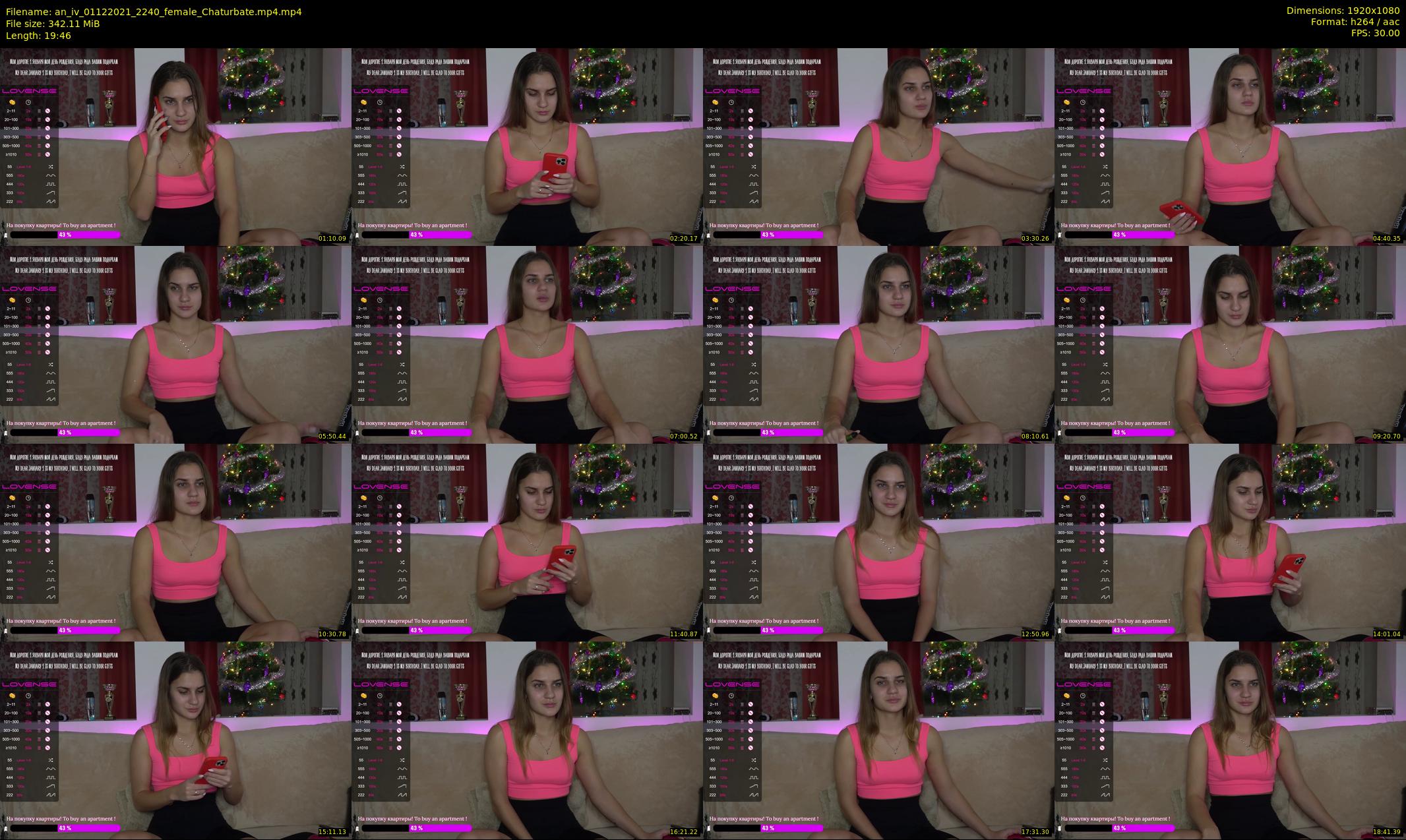 an_iv — 20 minute Chaturbate female cam show recording, 1080p, Dec 1, 2021