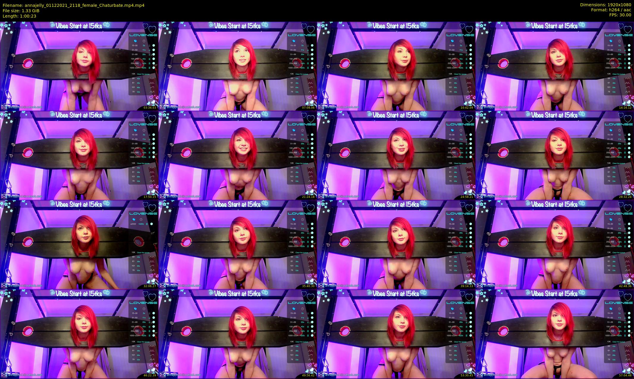annajelly — 61 minute Chaturbate couple cam show recording, 1080p, Dec 1, 2021