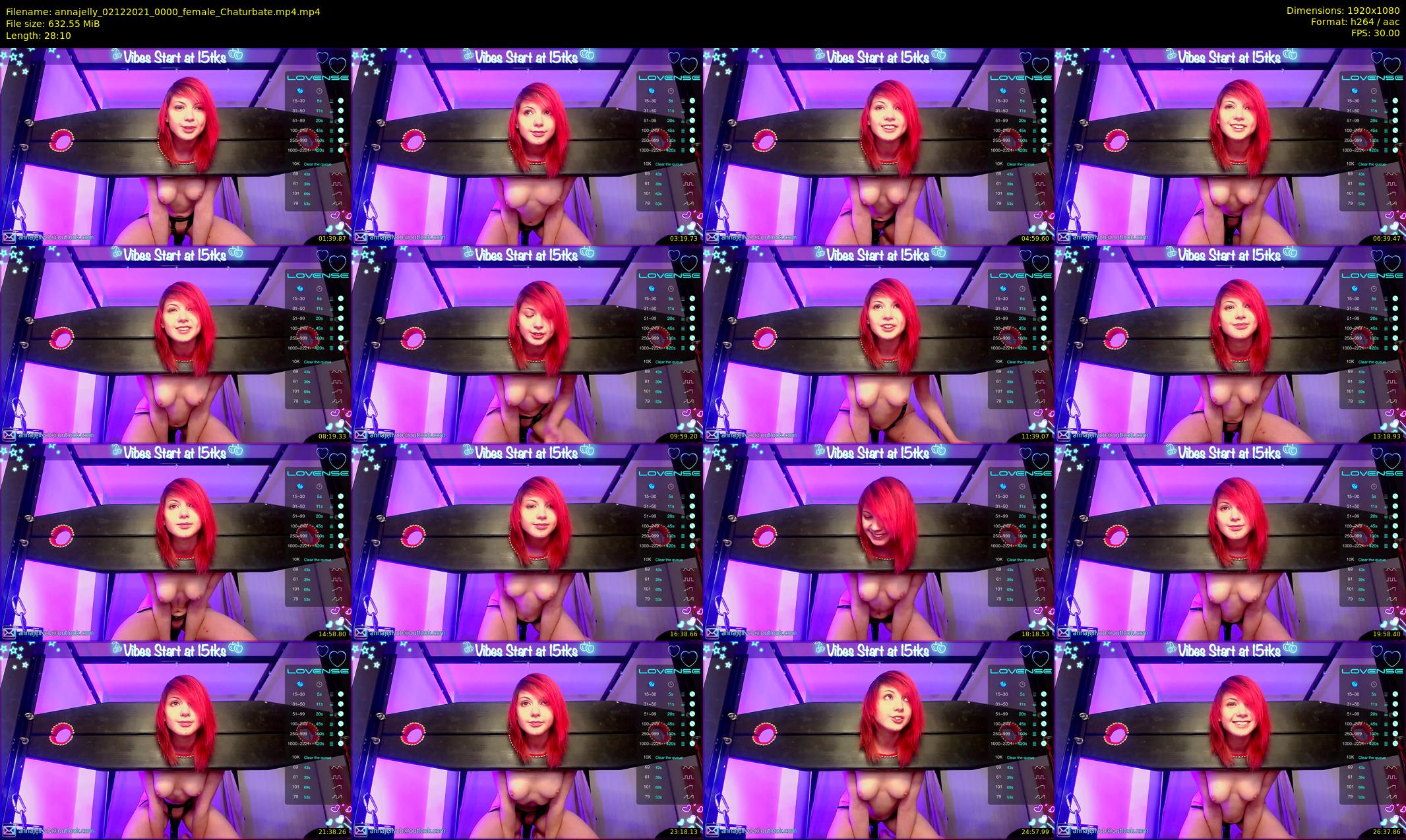 annajelly — 29 minute Chaturbate couple cam show recording, 1080p, Dec 2, 2021