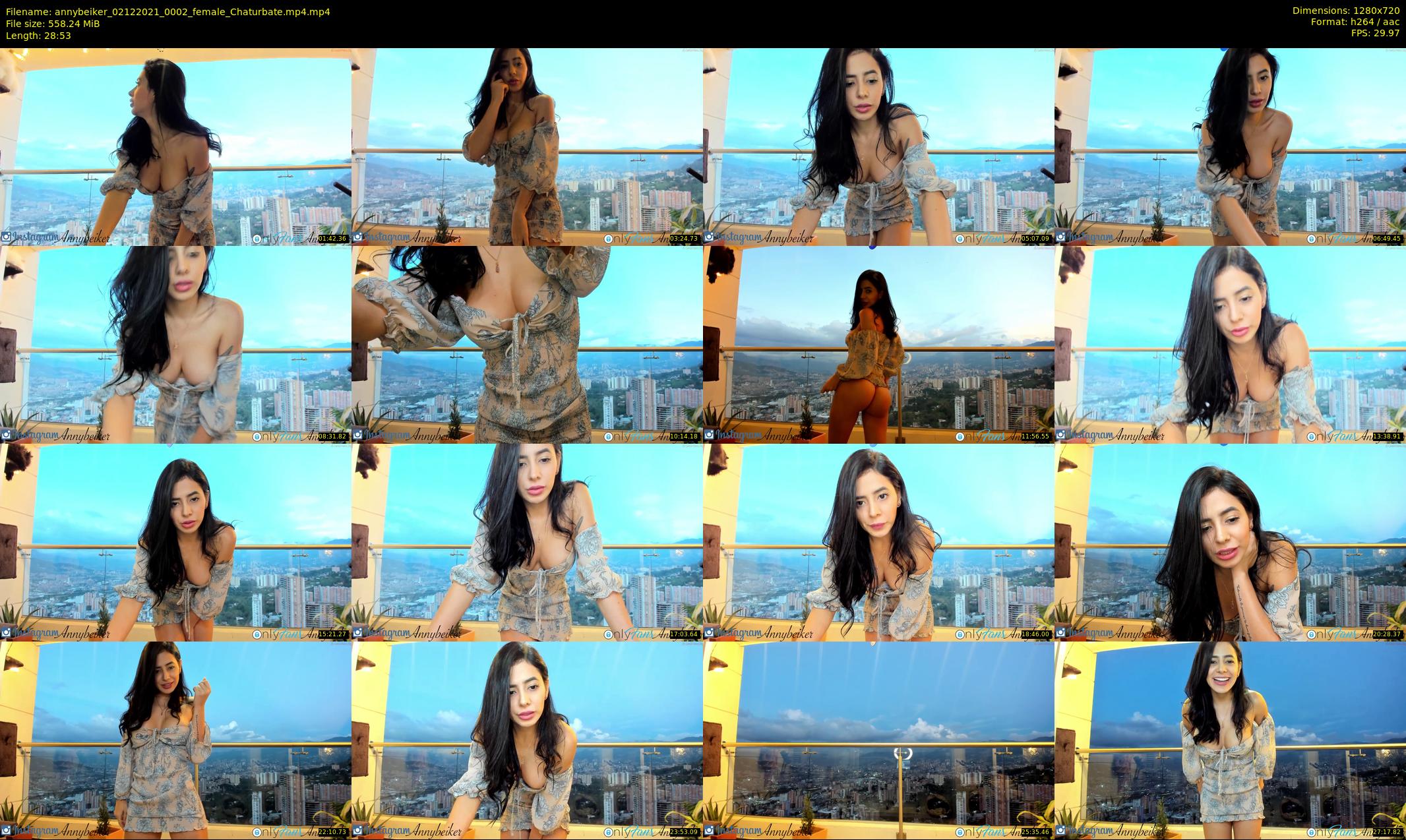 annybeiker — 29 minute Chaturbate female cam show recording, 720p, Dec 2, 2021
