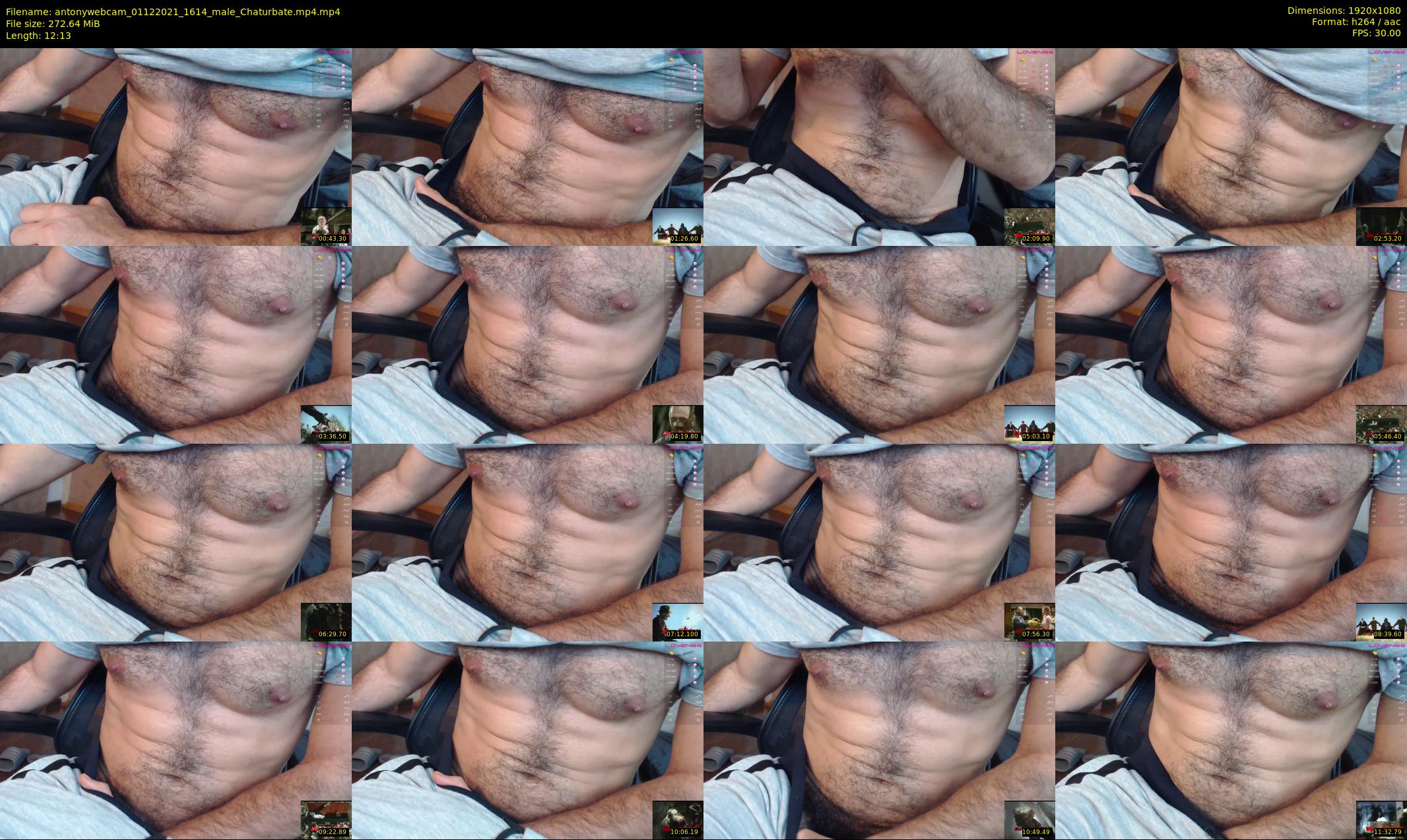 antonywebcam — 13 minute Chaturbate male cam show recording, 1080p, Dec 1, 2021