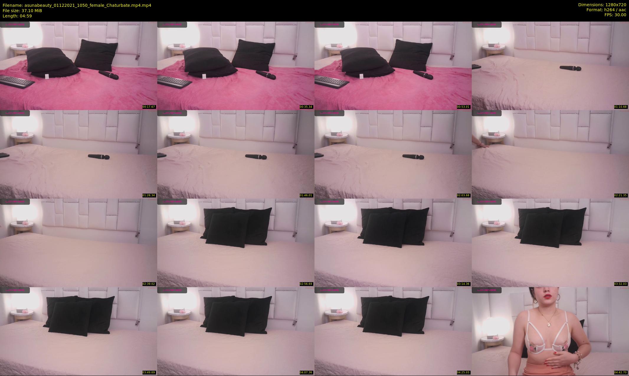 asunabeauty — 5 minute Chaturbate female cam show recording, 720p, Dec 1, 2021
