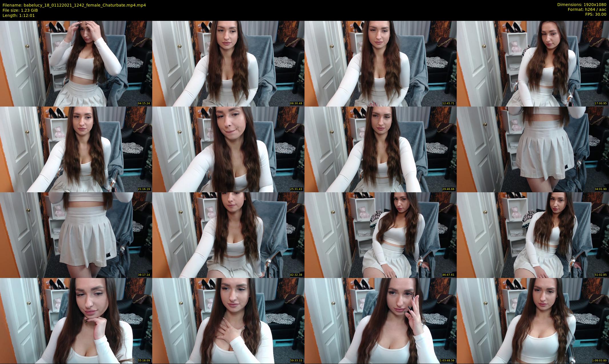 babelucy_18 — 73 minute Chaturbate female cam show recording, 1080p, Dec 1, 2021
