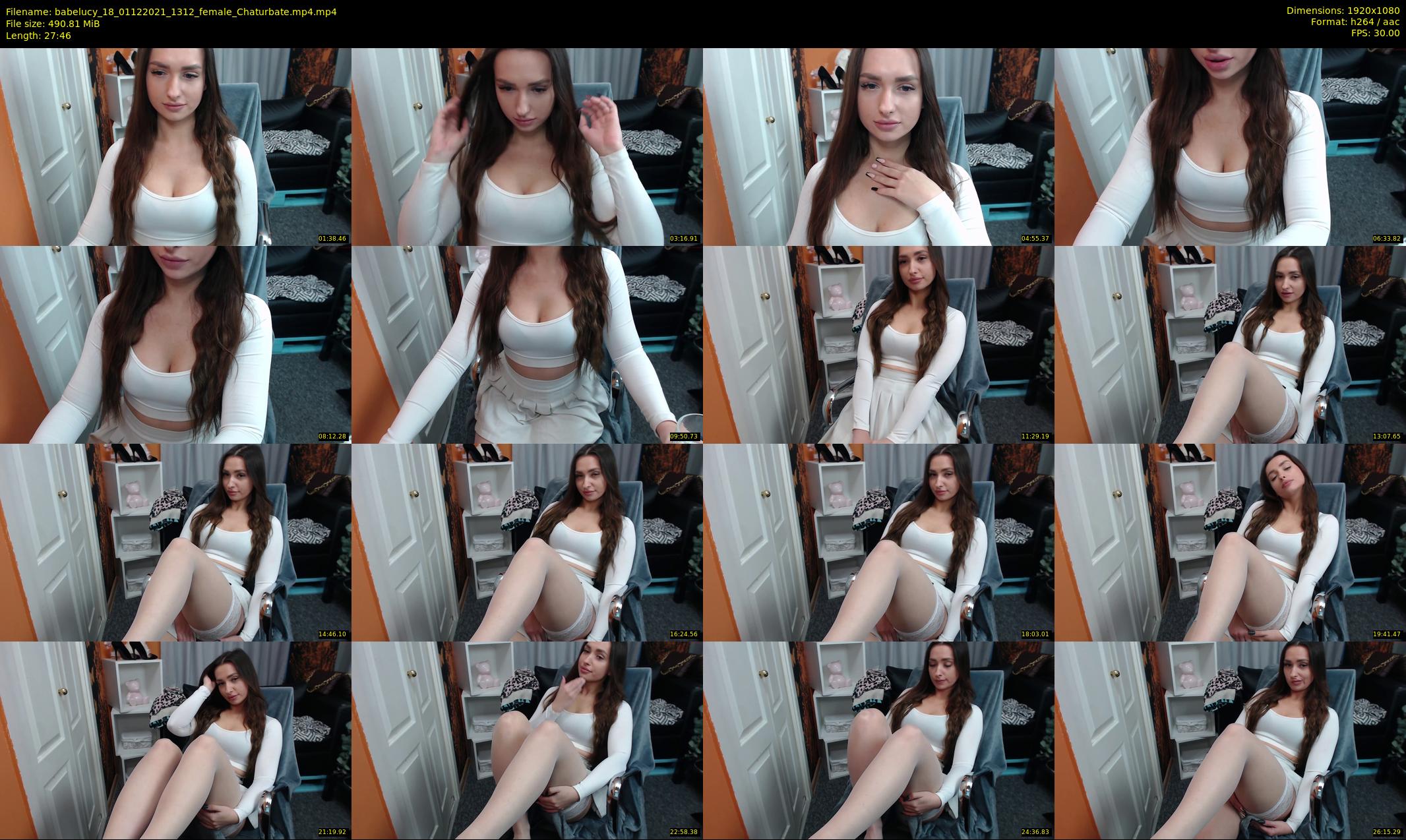 babelucy_18 — 28 minute Chaturbate female cam show recording, 1080p, Dec 1, 2021