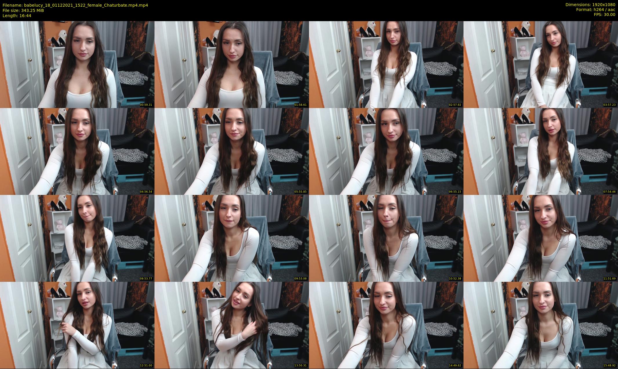 babelucy_18 — 17 minute Chaturbate female cam show recording, 1080p, Dec 1, 2021
