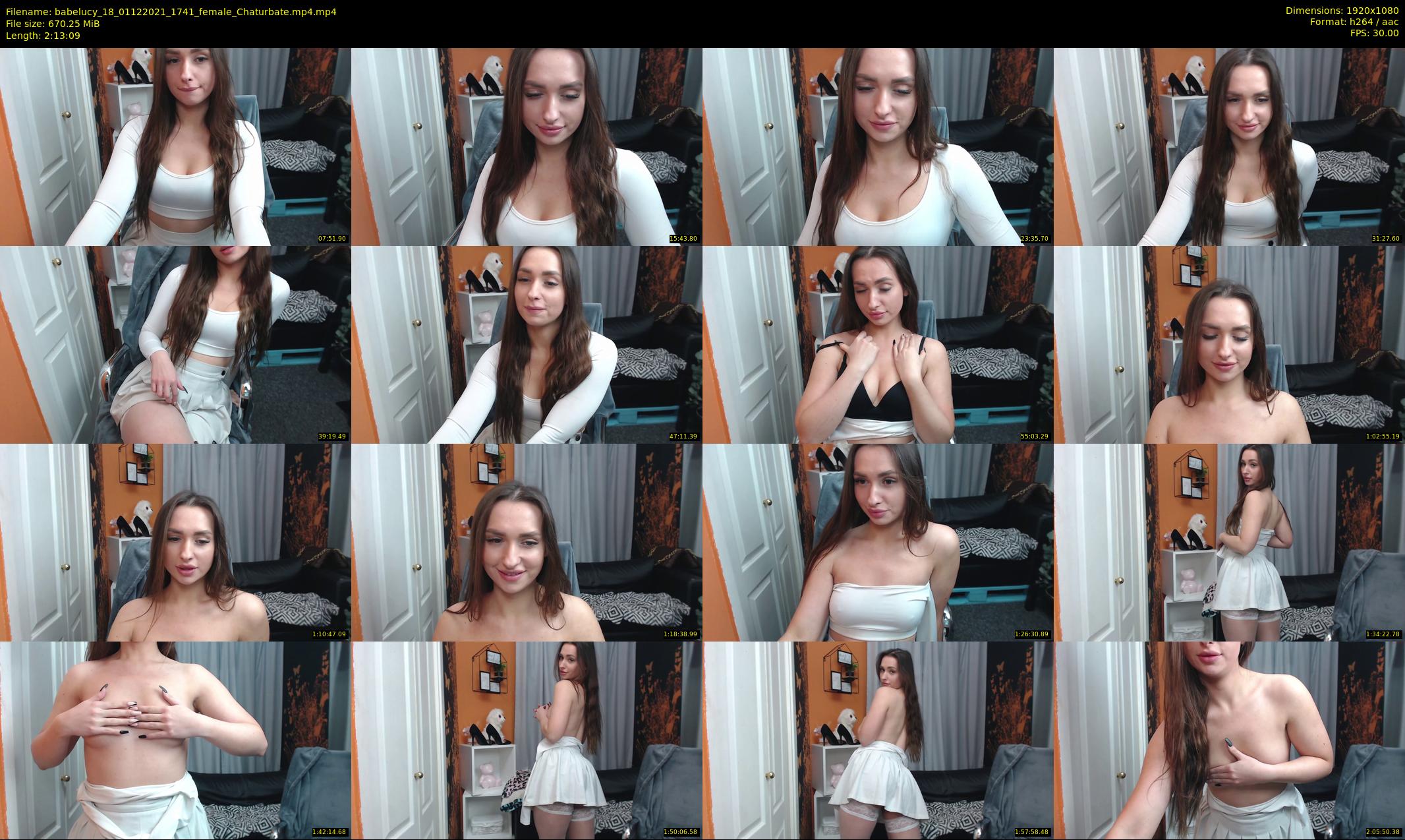 babelucy_18 — 134 minute Chaturbate female cam show recording, 1080p, Dec 1, 2021