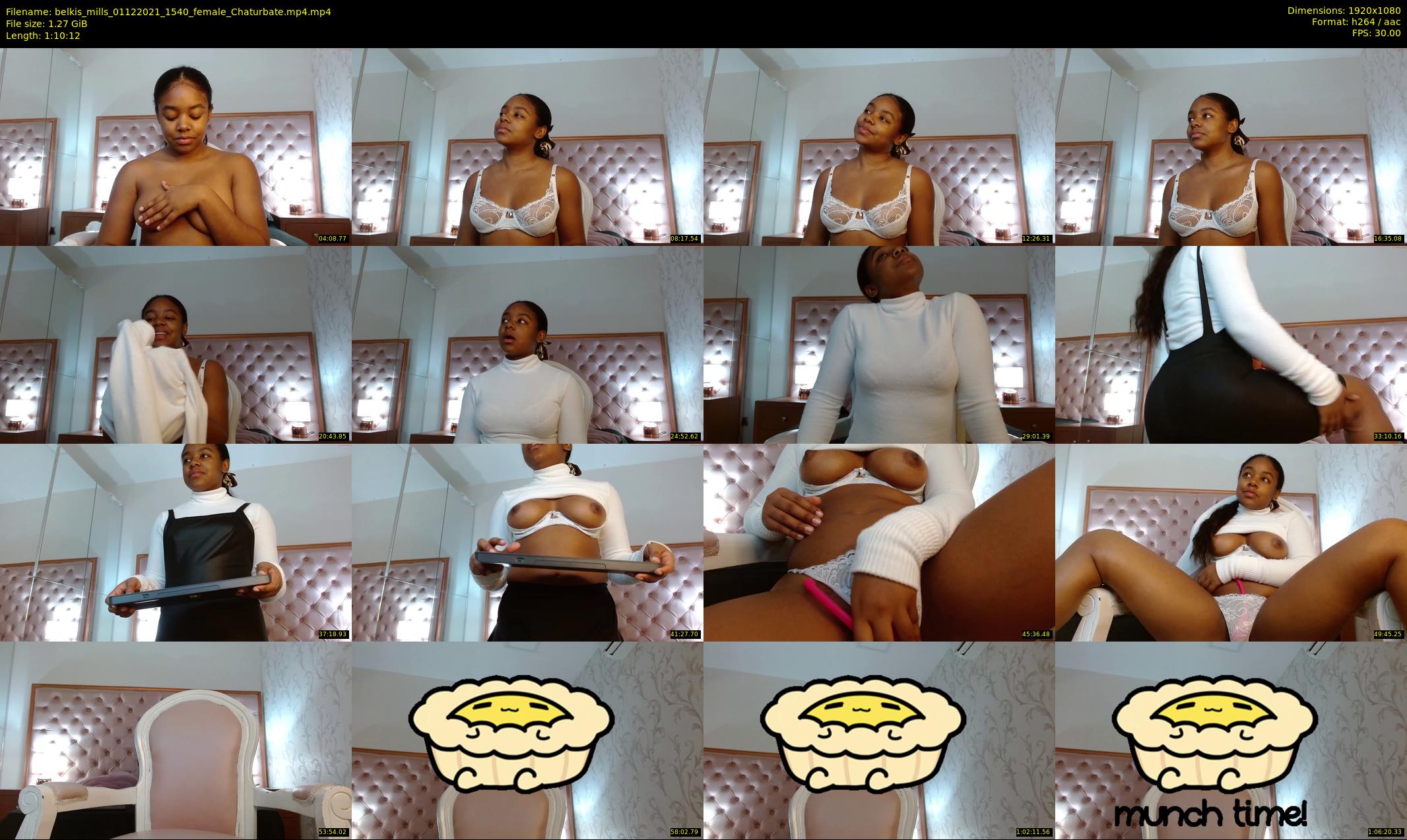 belkis_mills — 71 minute Chaturbate female cam show recording, 1080p, Dec 1, 2021