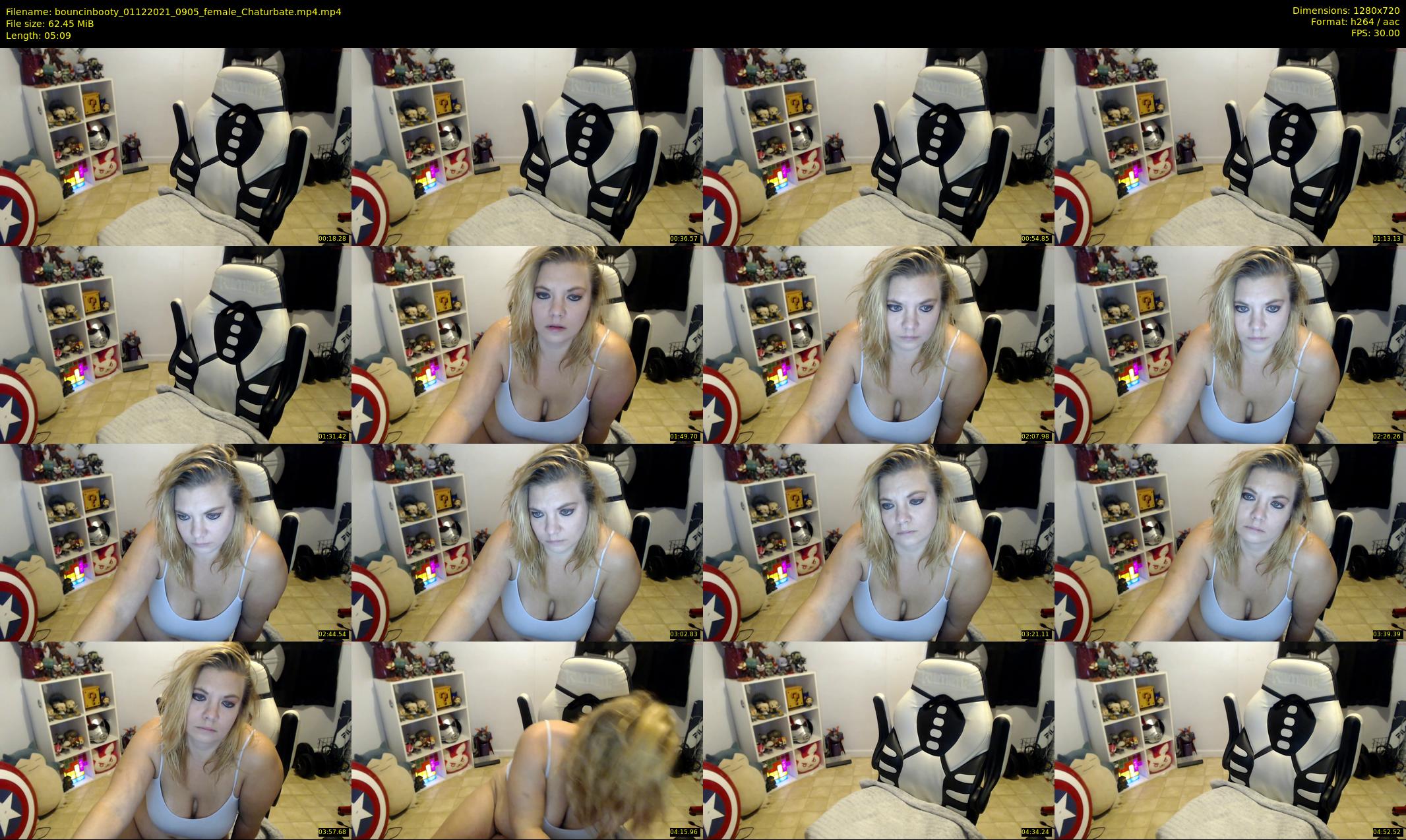 bouncinbooty — 6 minute Chaturbate female cam show recording, 720p, Dec 1, 2021