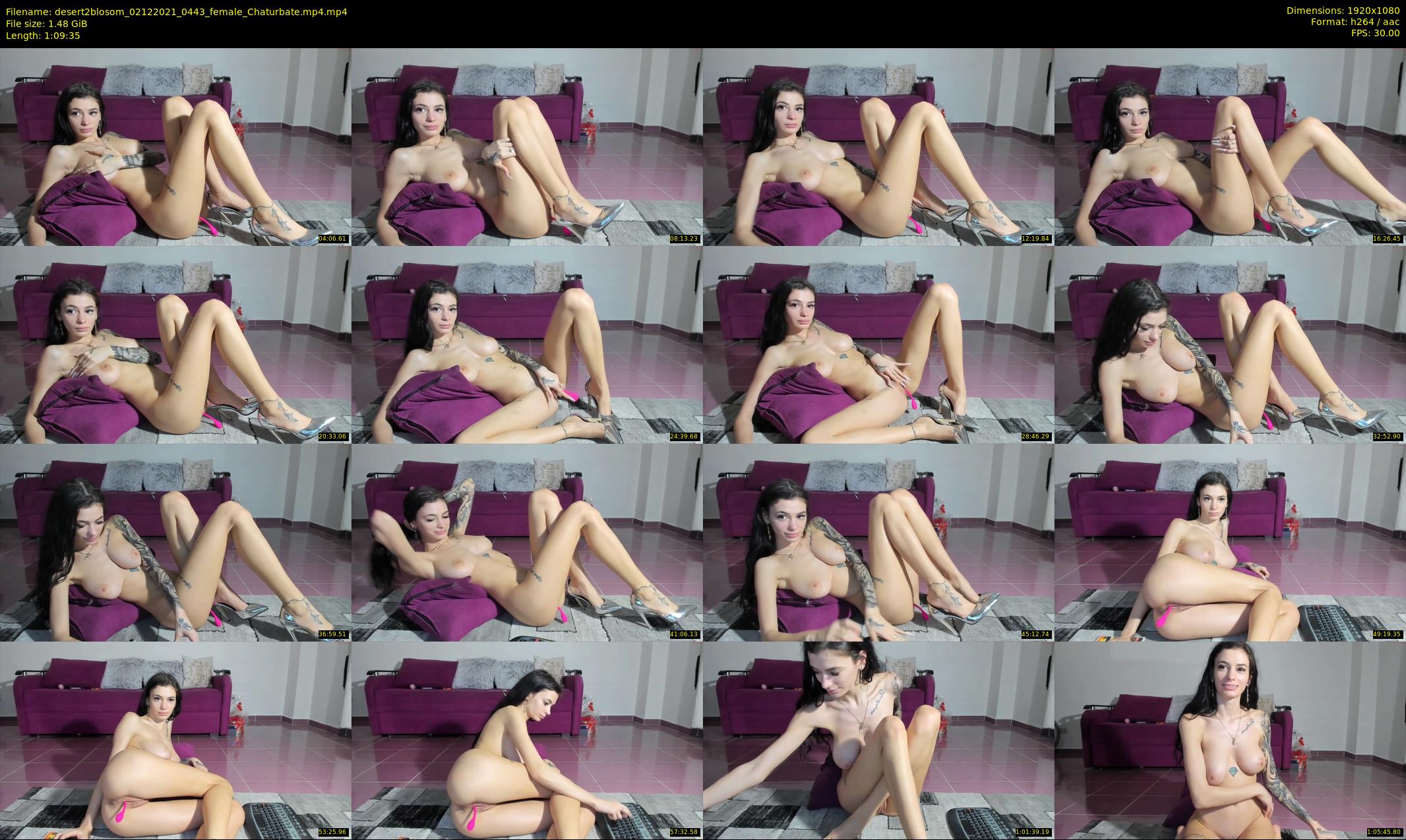 desert2blosom — 70 minute Chaturbate female cam show recording, 1080p, Dec 2, 2021