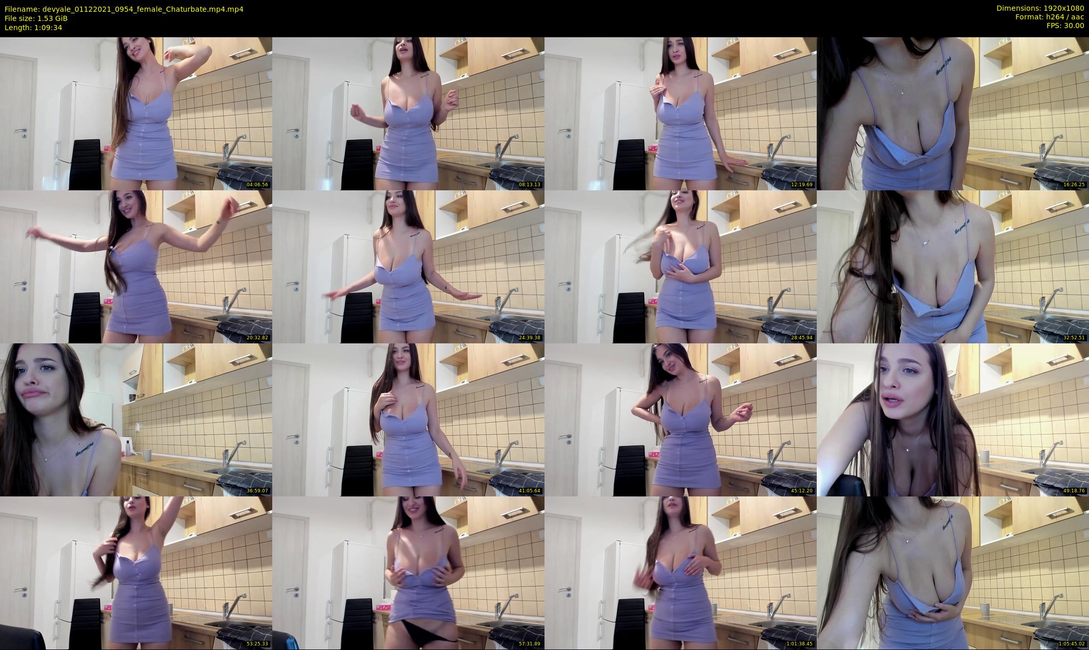 devyale — 70 minute Chaturbate female cam show recording, 1080p, Dec 1, 2021