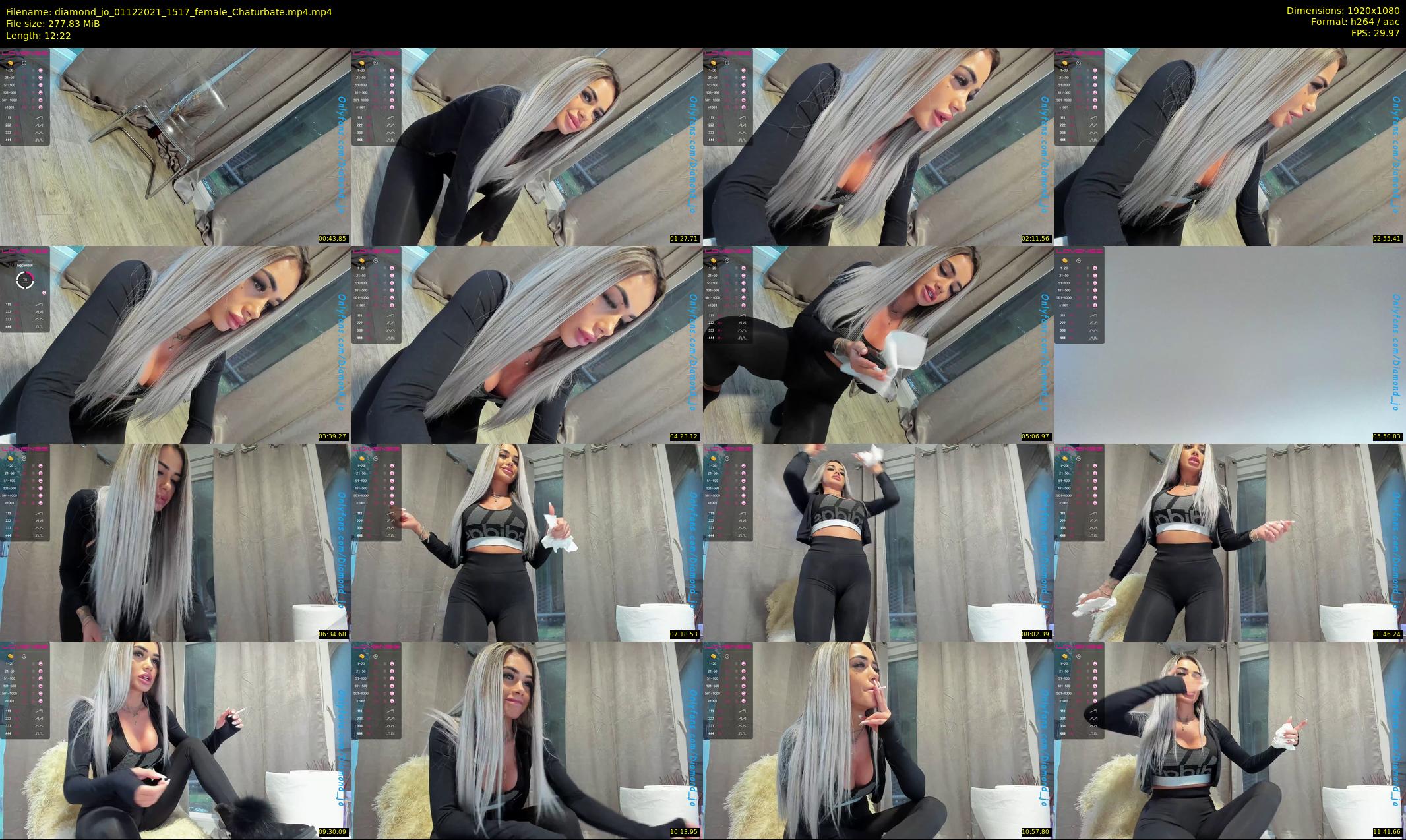 diamond_jo — 13 minute Chaturbate female cam show recording, 1080p, Dec 1, 2021