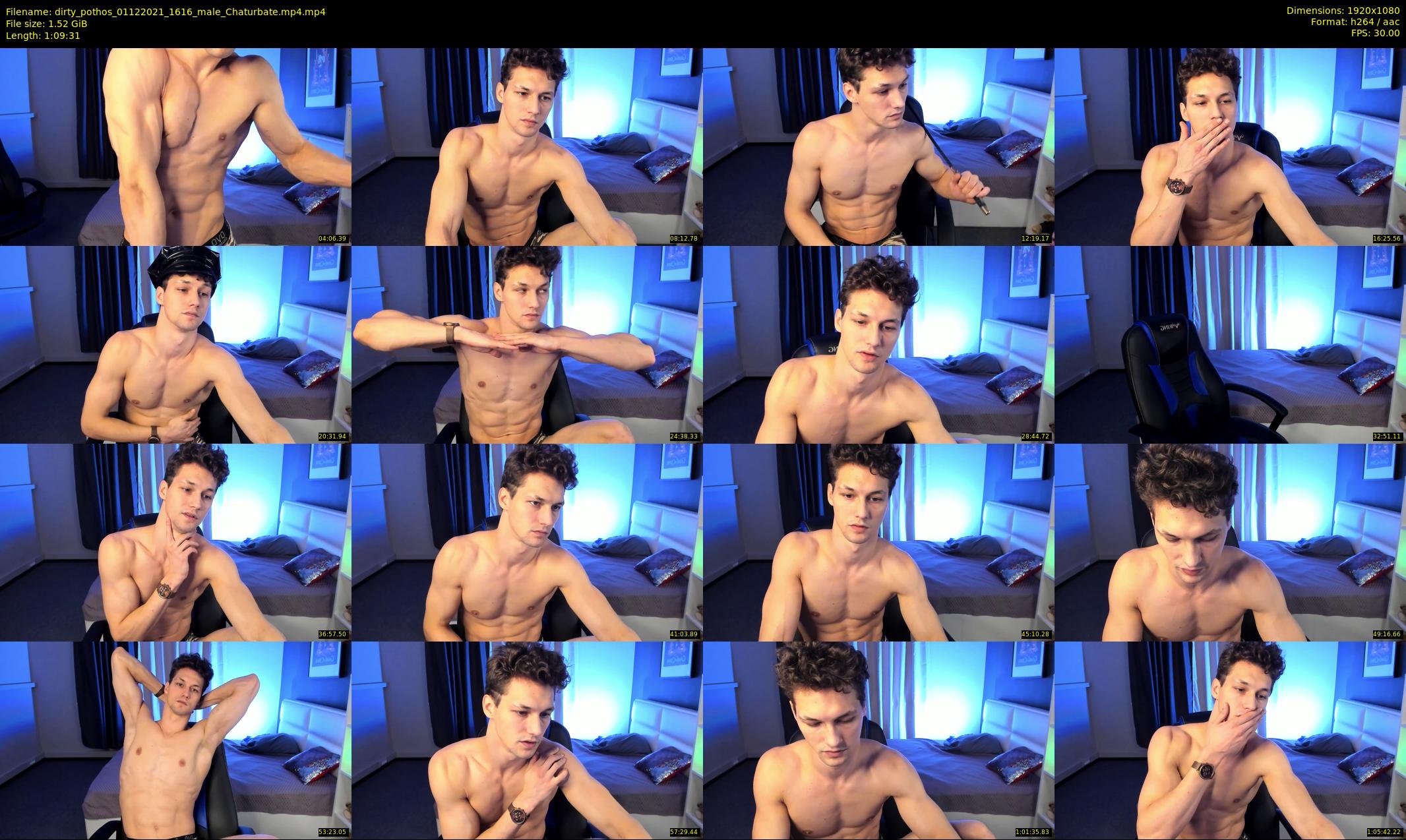 dirty_pothos — 70 minute Chaturbate male cam show recording, 1080p, Dec 1, 2021