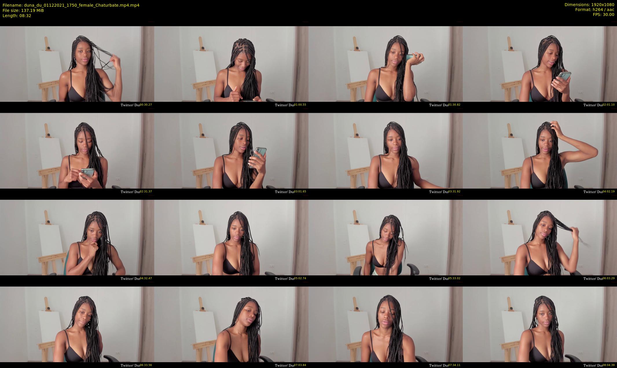 duna_du — 9 minute Chaturbate female cam show recording, 1080p, Dec 1, 2021