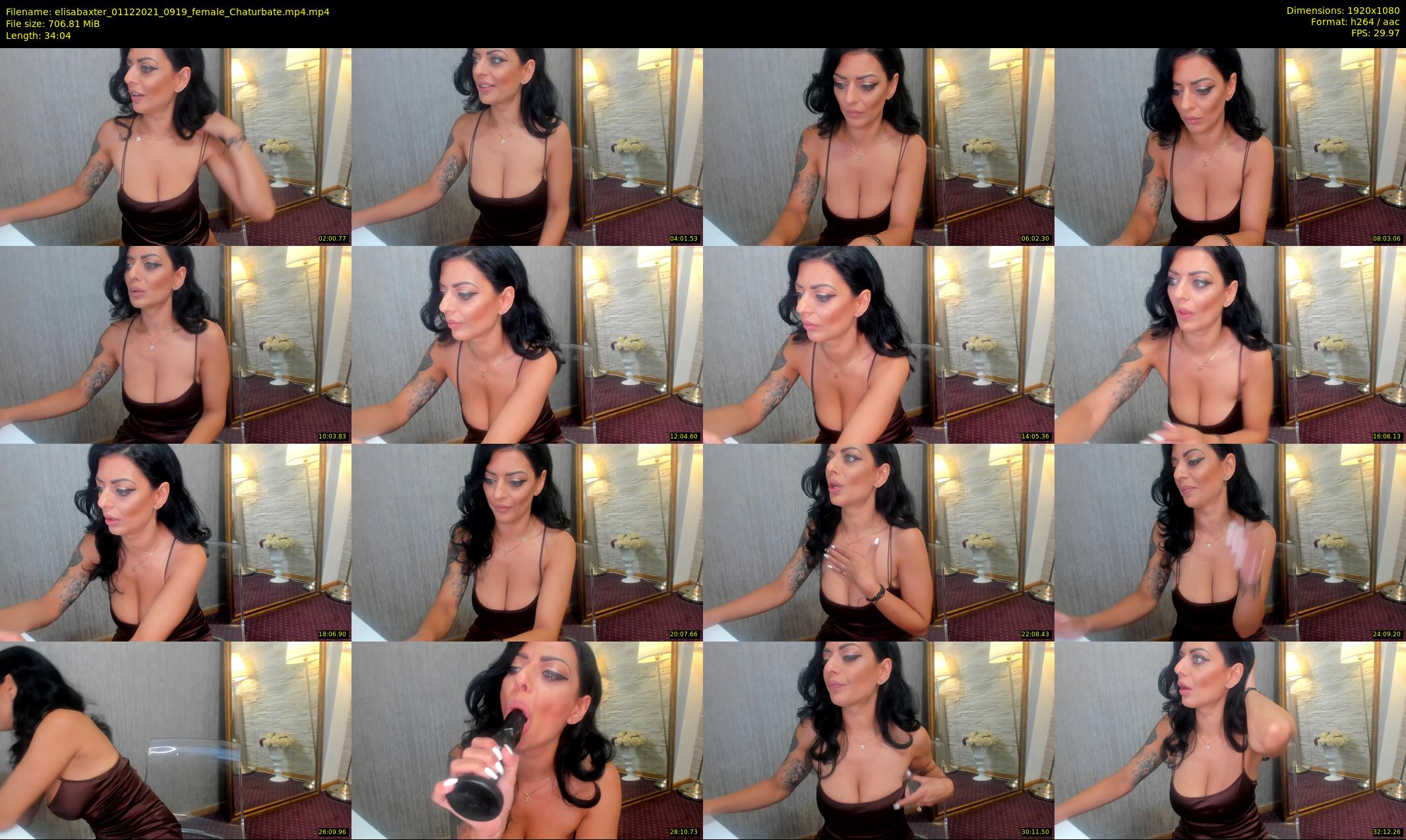 elisabaxter — 35 minute Chaturbate female cam show recording, 1080p, Dec 1, 2021