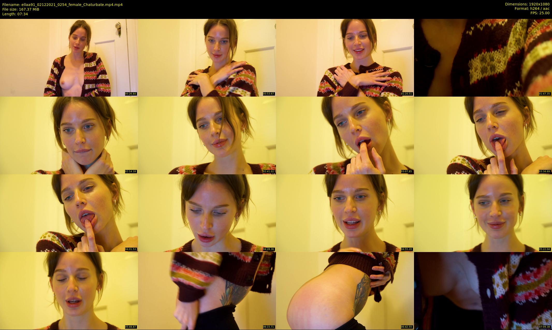 ellaa91 — 8 minute Chaturbate female cam show recording, 1080p, Dec 2, 2021