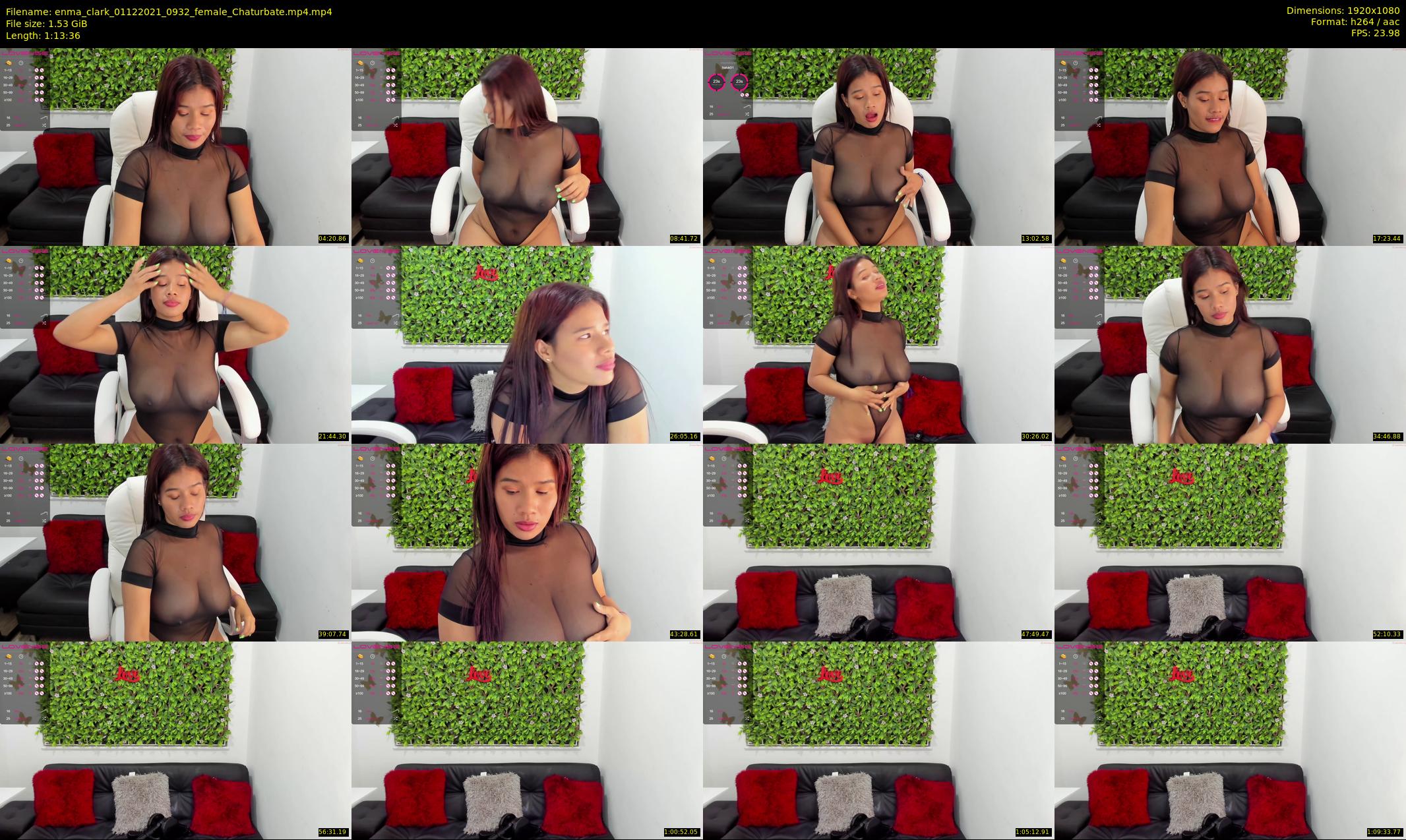 enma_clark — 74 minute Chaturbate female cam show recording, 1080p, Dec 1, 2021