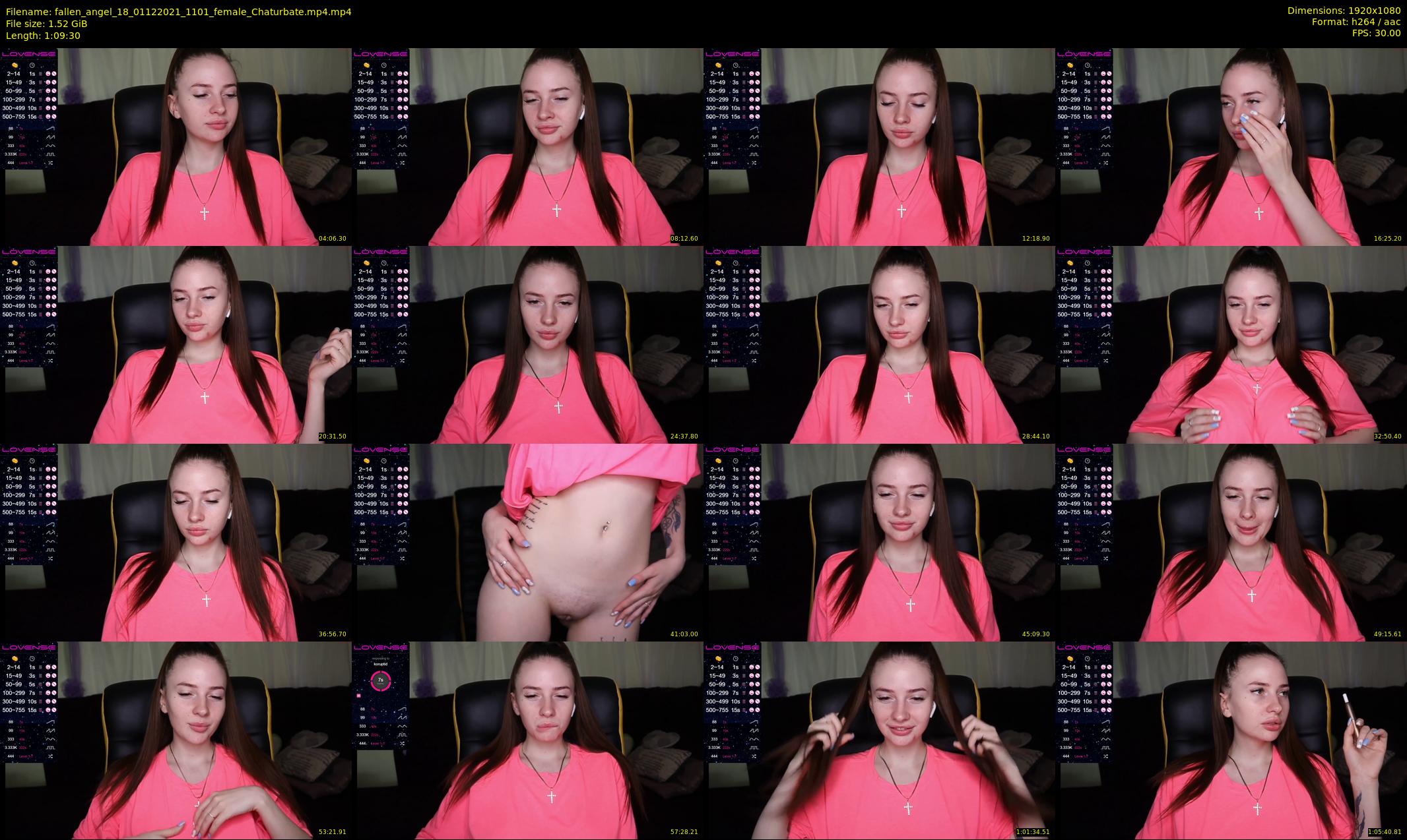 fallen_angel_18 — 70 minute Chaturbate female cam show recording, 1080p, Dec 1, 2021