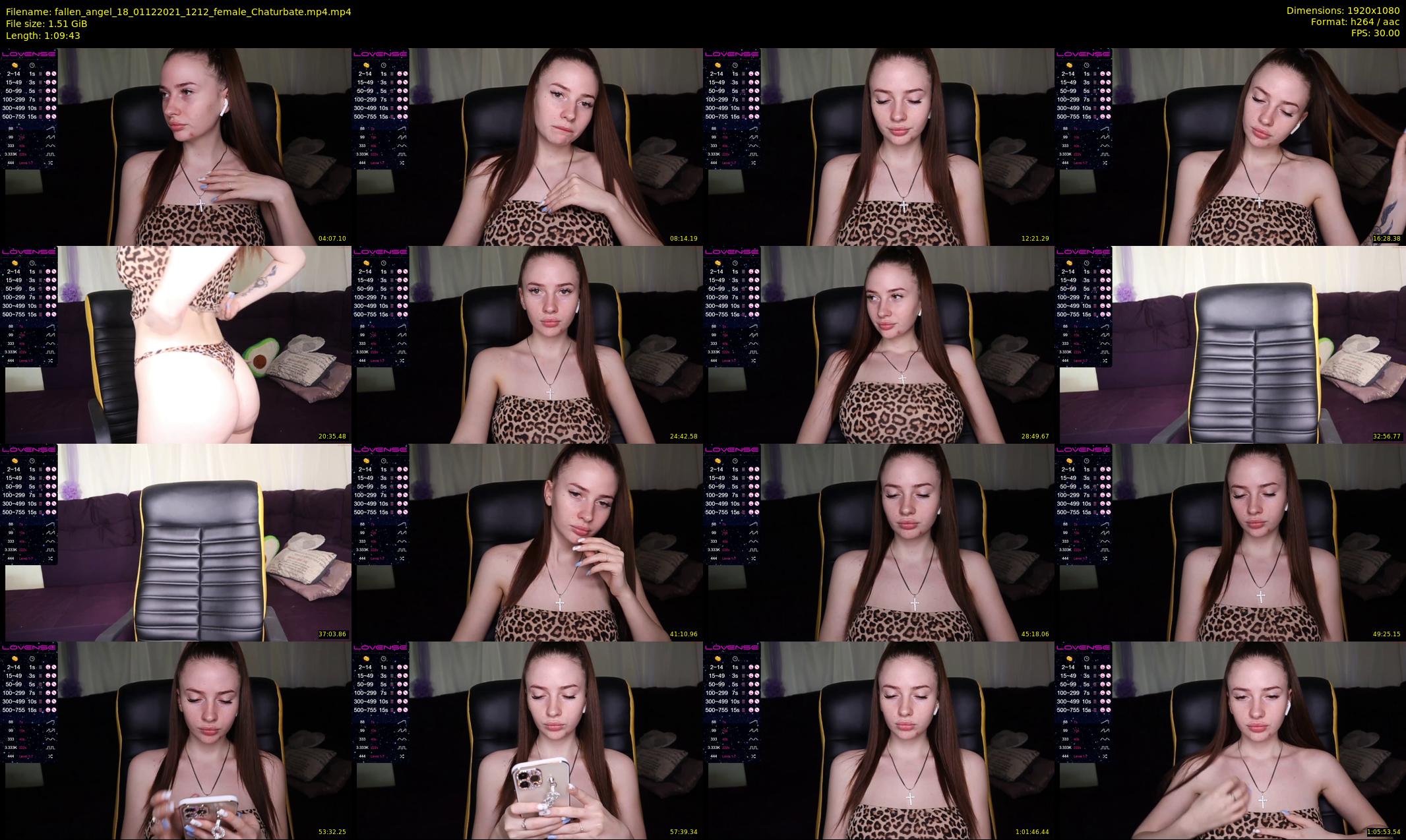 fallen_angel_18 — 70 minute Chaturbate female cam show recording, 1080p, Dec 1, 2021