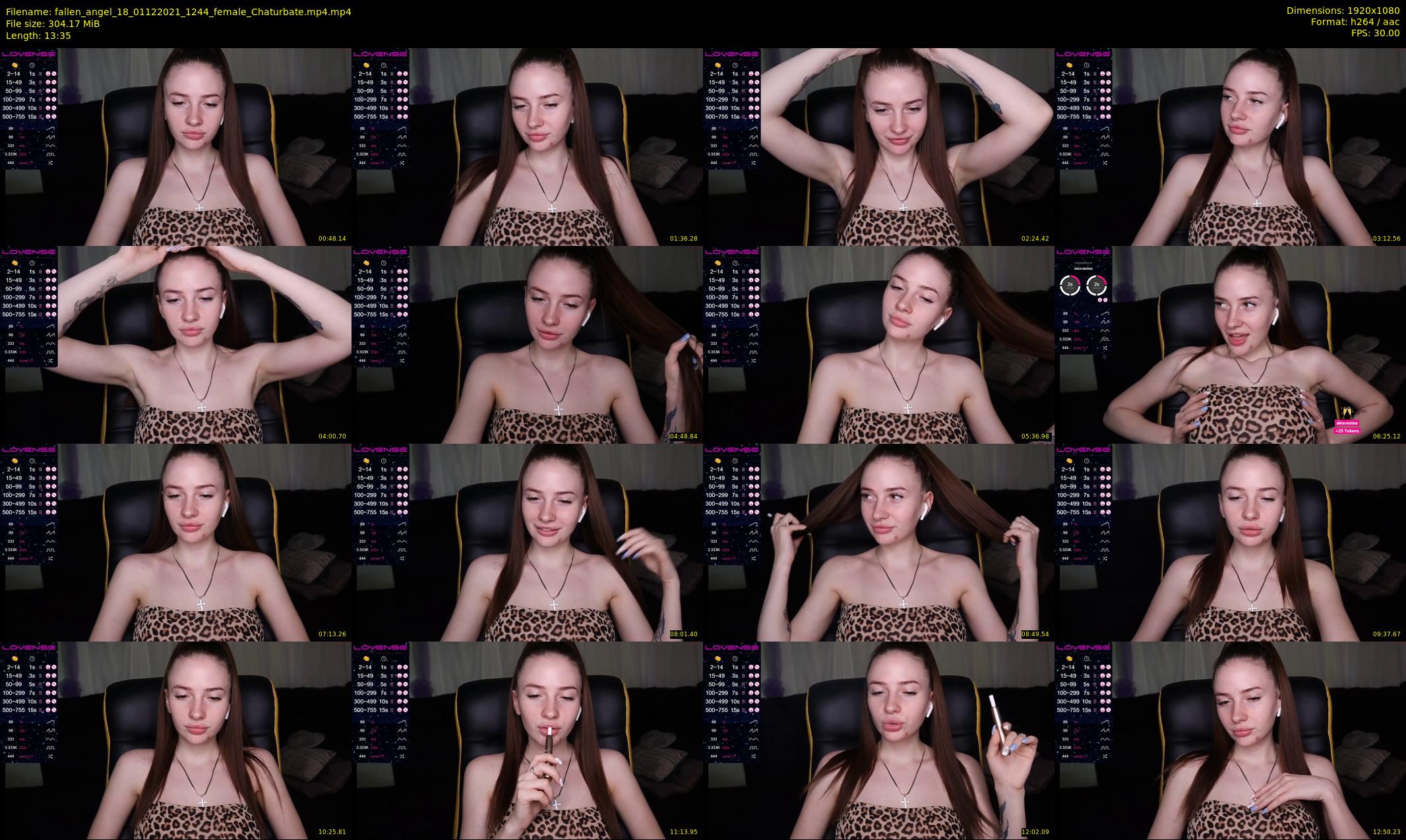 fallen_angel_18 — 14 minute Chaturbate female cam show recording, 1080p, Dec 1, 2021