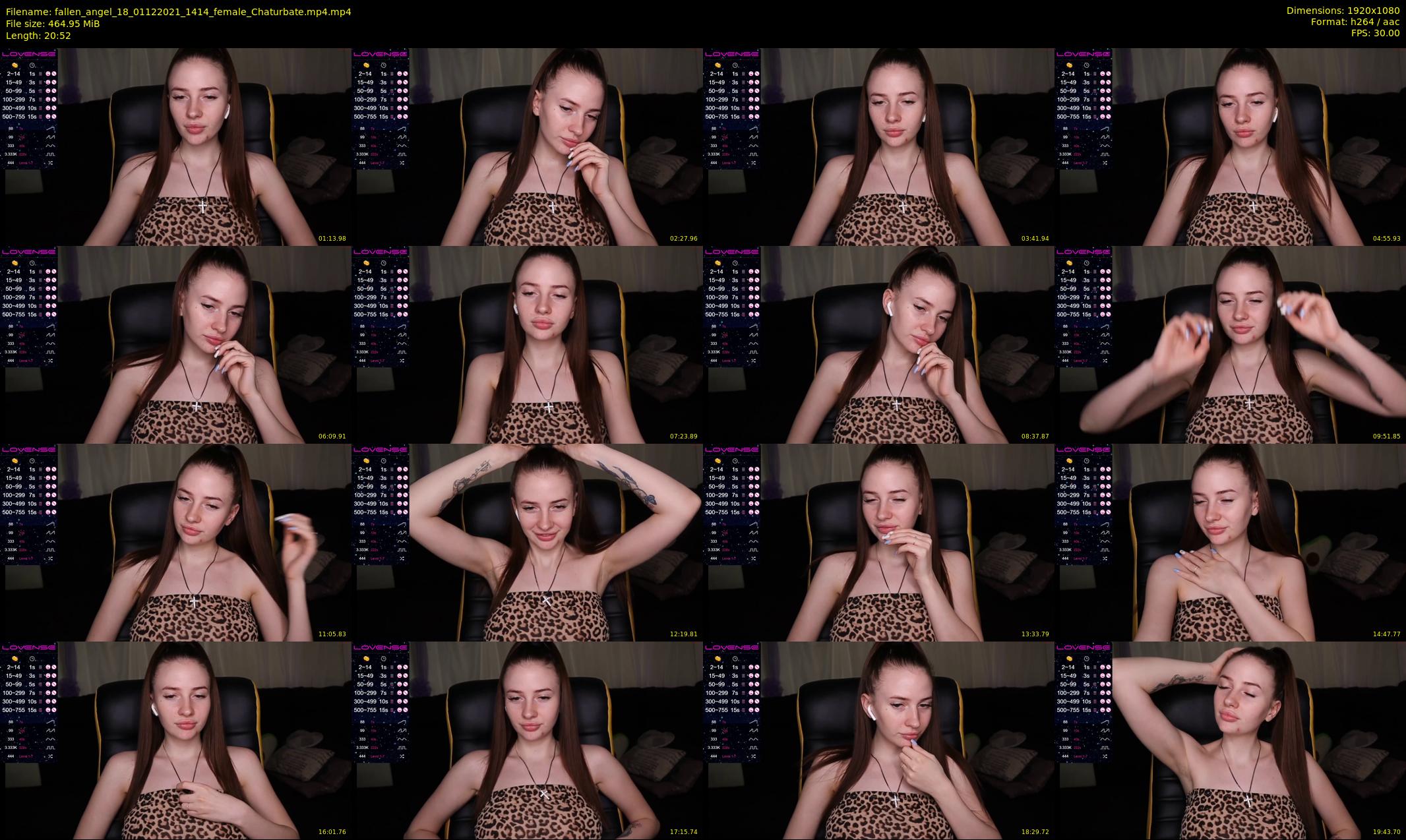 fallen_angel_18 — 21 minute Chaturbate female cam show recording, 1080p, Dec 1, 2021