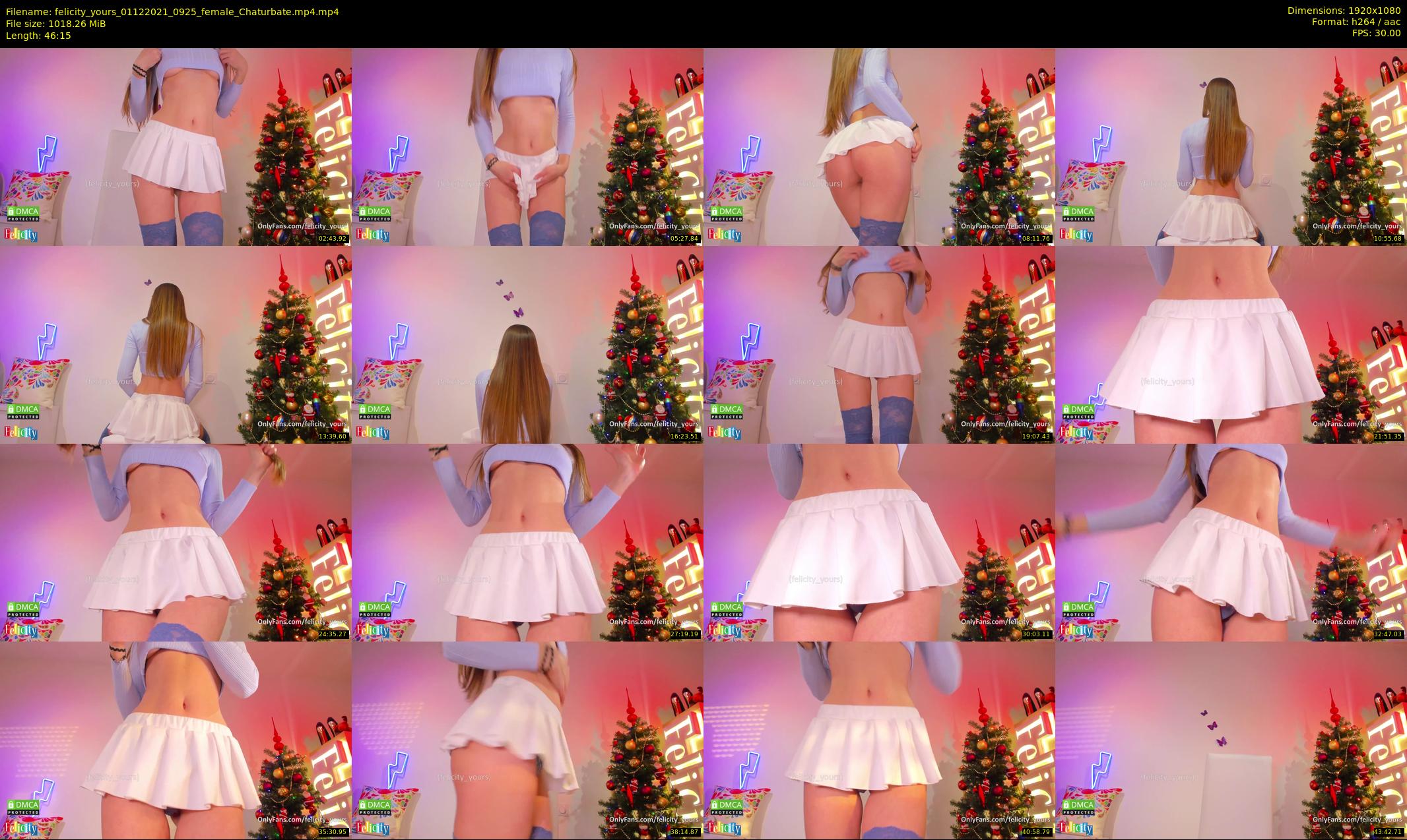 felicity_yours — 47 minute Chaturbate female cam show recording, 1080p, Dec 1, 2021