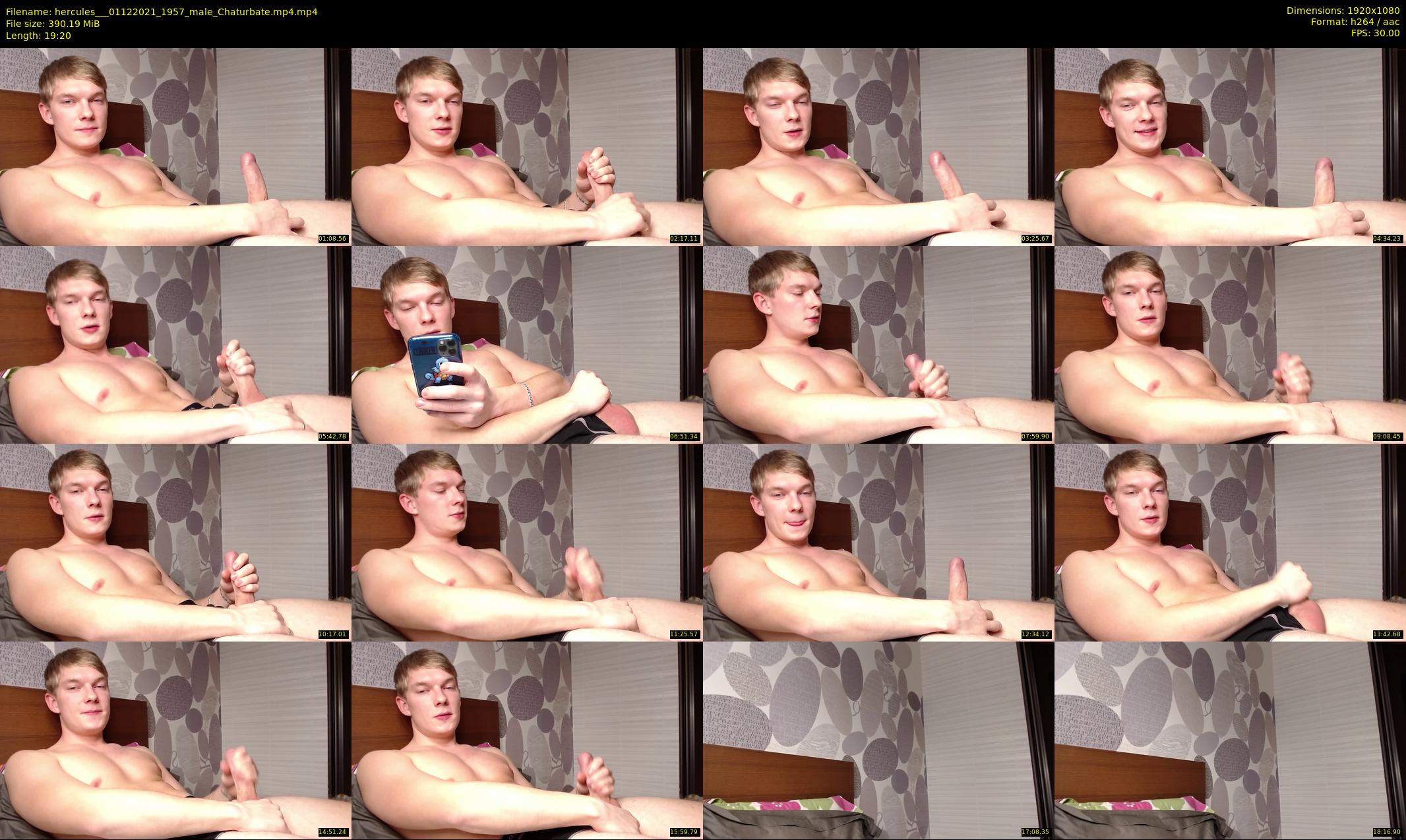 hercules__ — 20 minute Chaturbate male cam show recording, 1080p, Dec 1, 2021