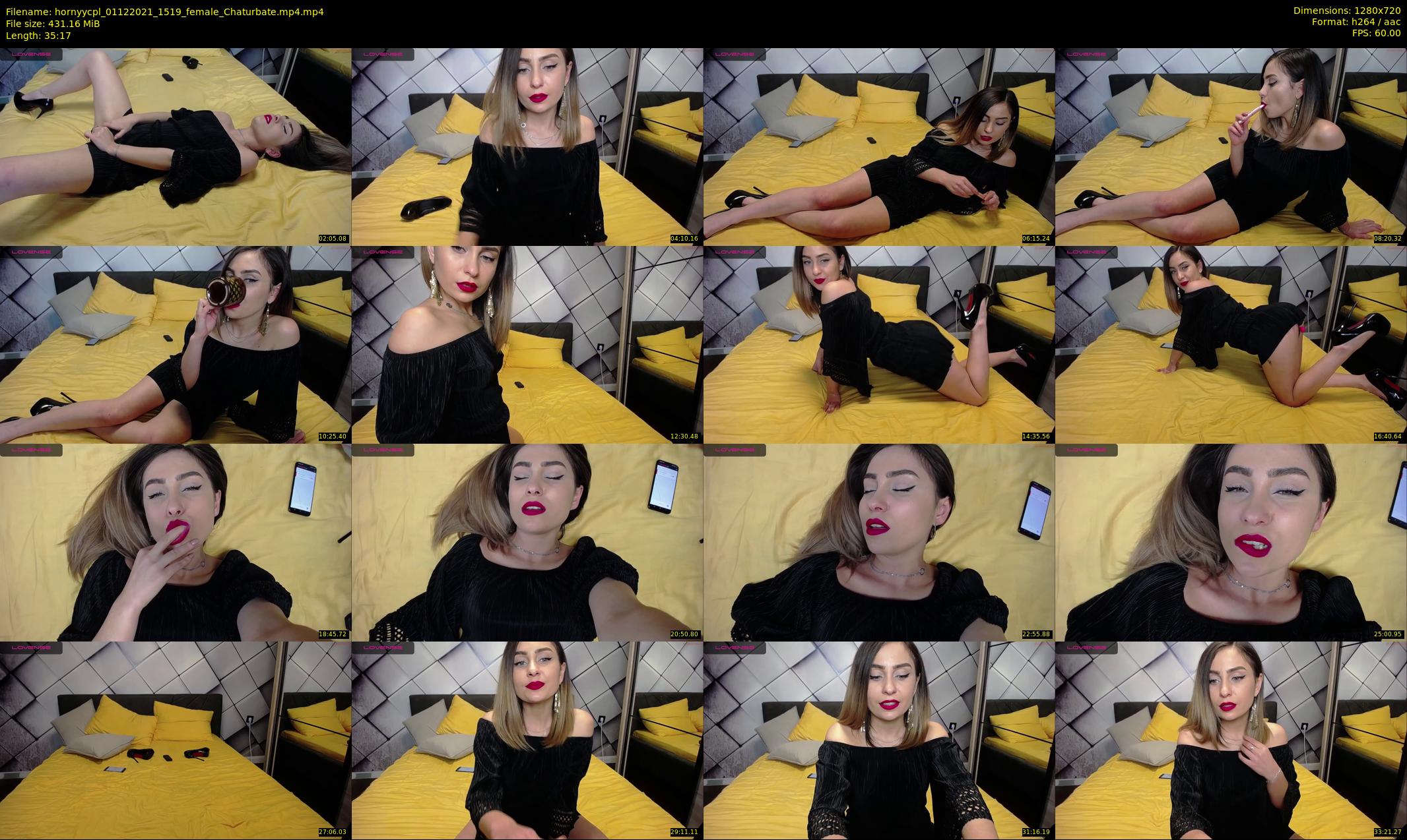 hornyycpl — 36 minute Chaturbate couple cam show recording, 720p, Dec 1, 2021