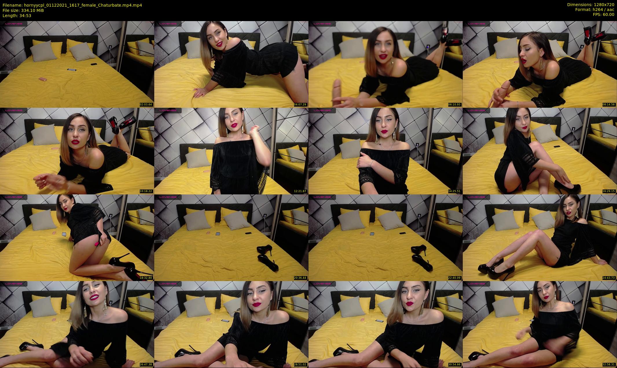 hornyycpl — 35 minute Chaturbate couple cam show recording, 720p, Dec 1, 2021